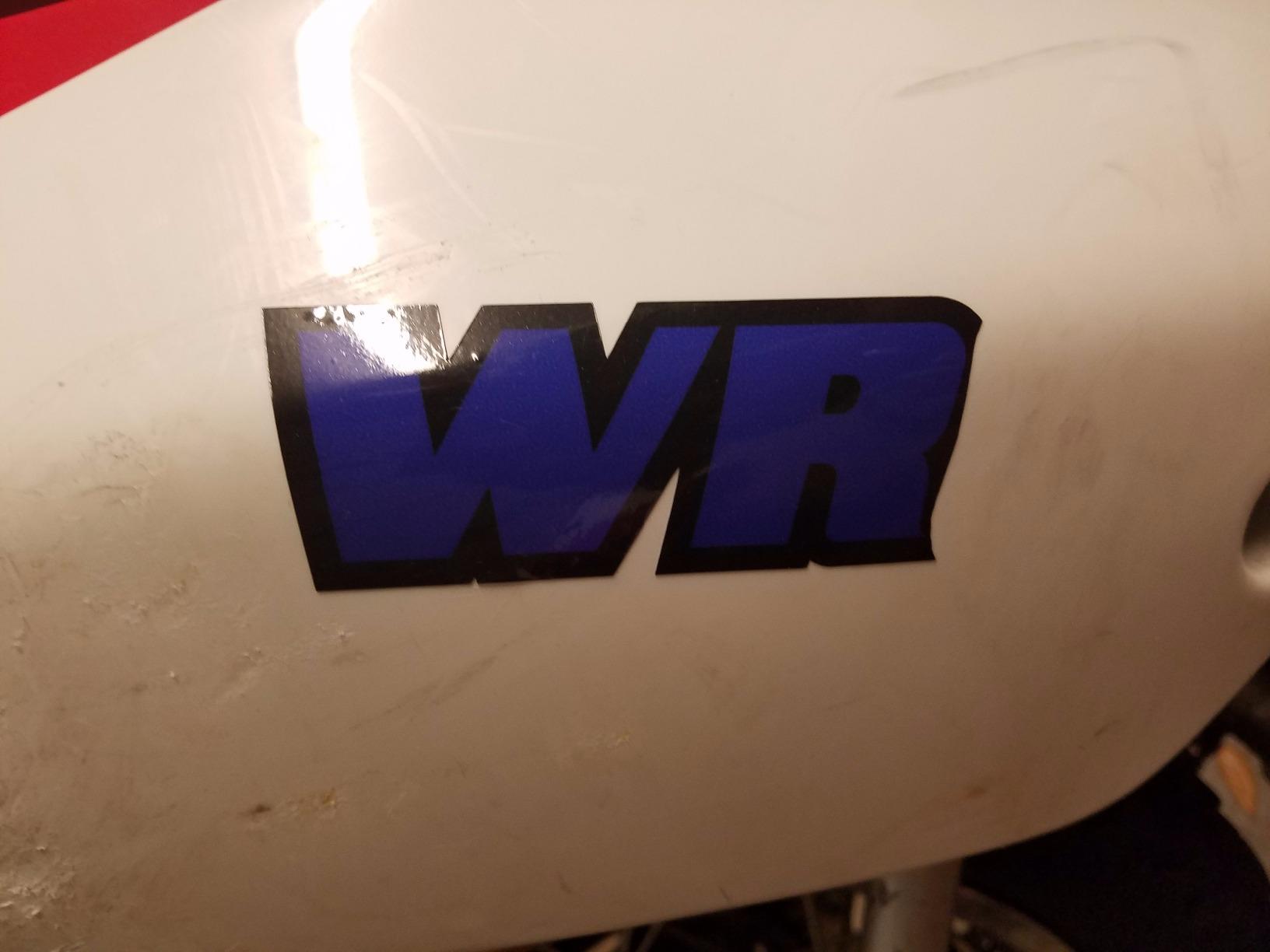 Yz250 Swingarm Airbox Number Plate Decals Stickers Yz 250 Graphics Dirtbike customer photo 1
