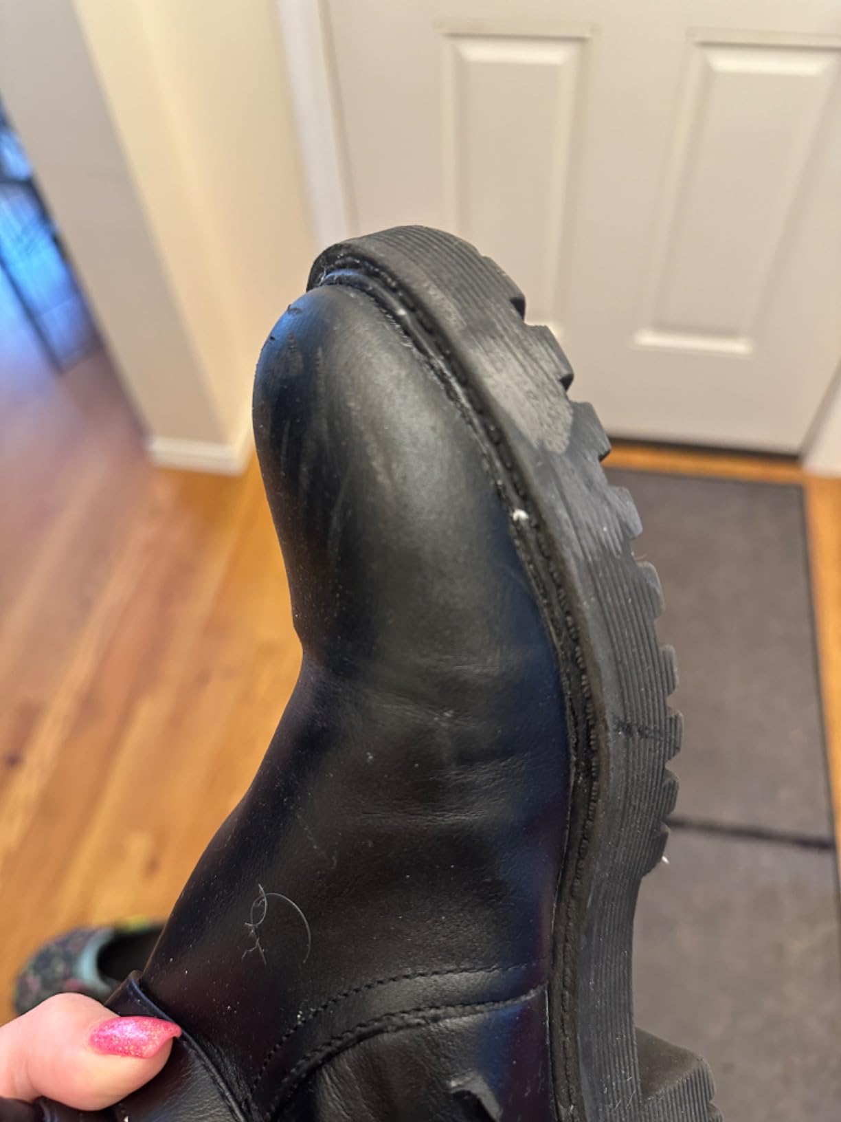 Boot-Fix Shoe Glue - Professional Grade Shoe Repair Adhesive for Boots, Shoes, & More - Instant Bond, Clear Drying, Flexible, & Durable - Perfect for Leather, Rubber, & All Footwear (20g Tube) customer photo 2