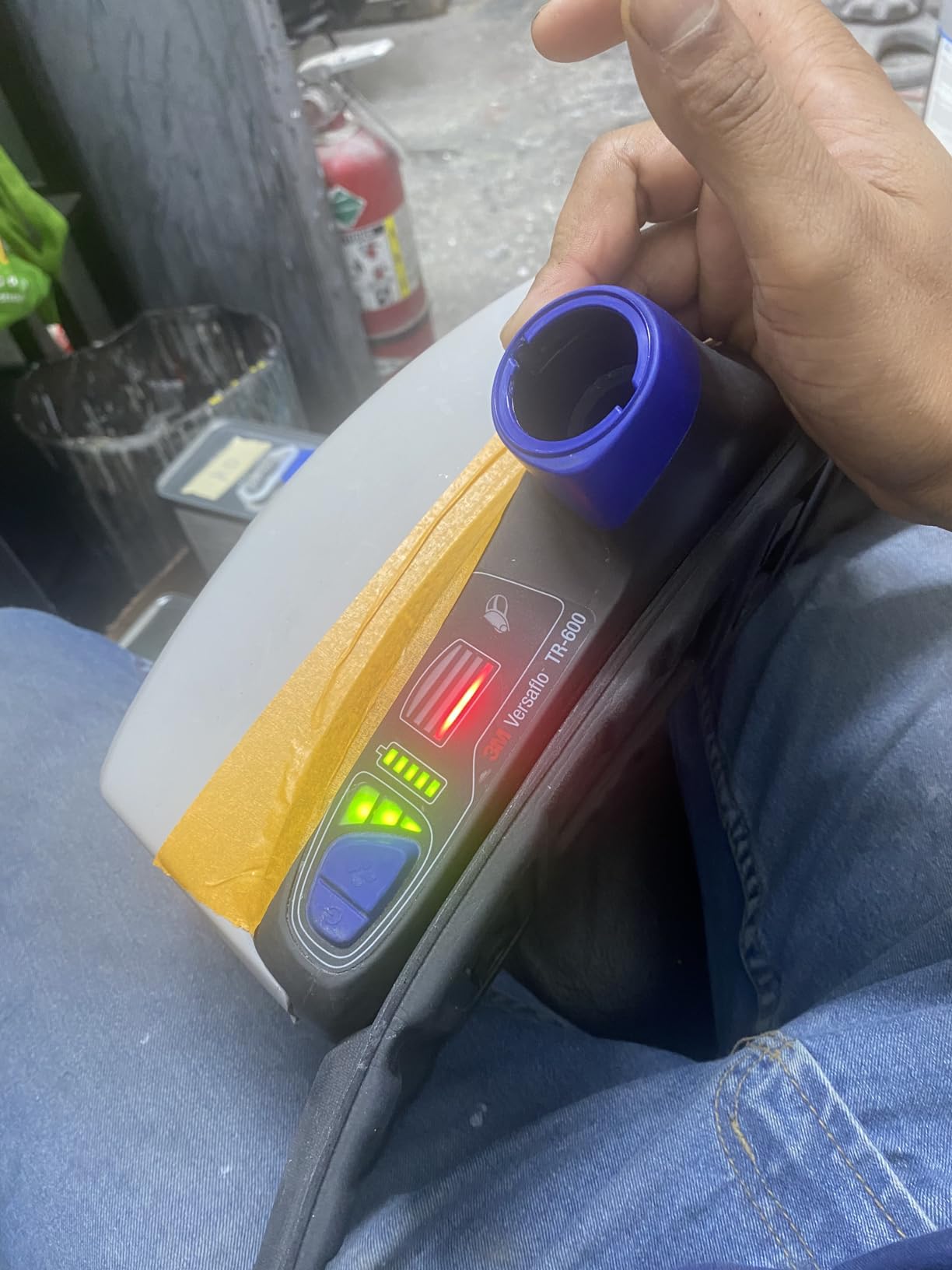 3M PAPR Respirator System, Heavy Industry Kit, NIOSH, High Capacity Battery | Versaflo Powered Air Purifying Respirator, TR-600-HIK customer photo 1