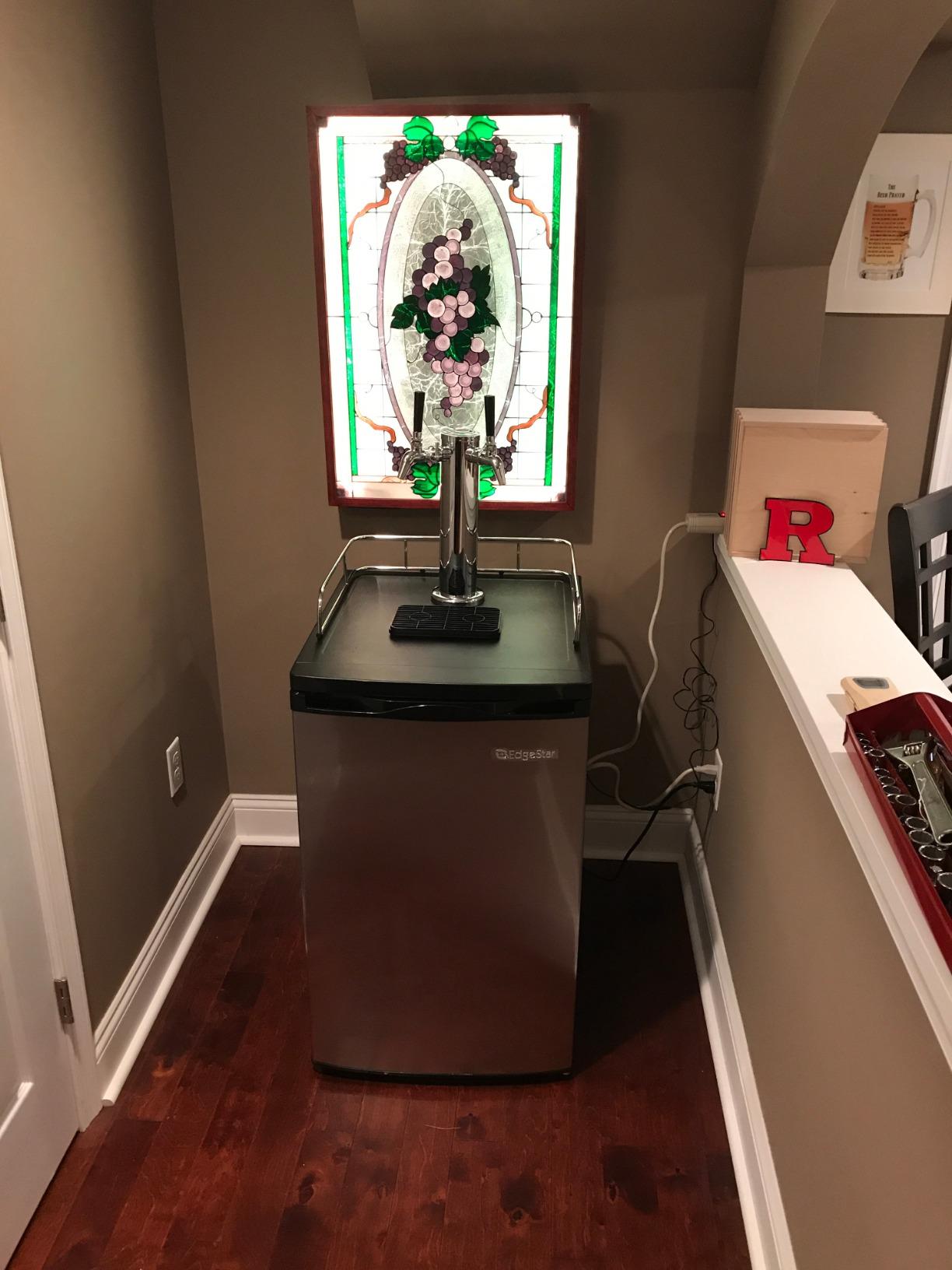 EdgeStar BR2001BL Ultra Low Temp Refrigerator for Kegerator Conversion - Freestanding, Black customer photo 2