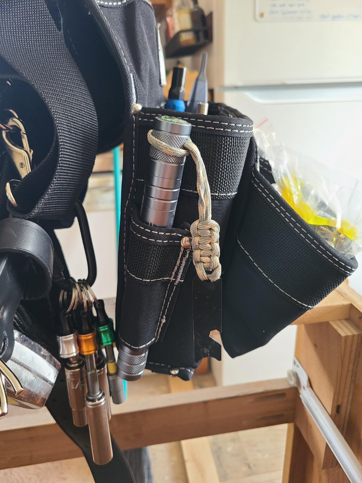 Gatorback Professional Electrician Tool Belt B240 Deluxe Package, Medium | Patented Ventilated Back Support Comfort System with Suspenders, Drill Holster & Work Gloves customer photo 2