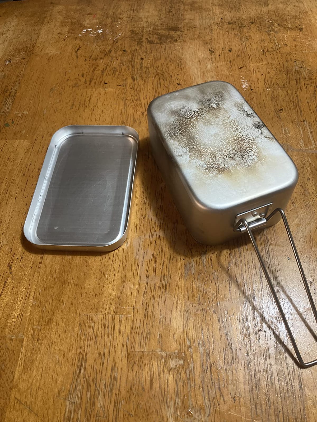 Aluminum Mess/Survival Tin customer photo 2