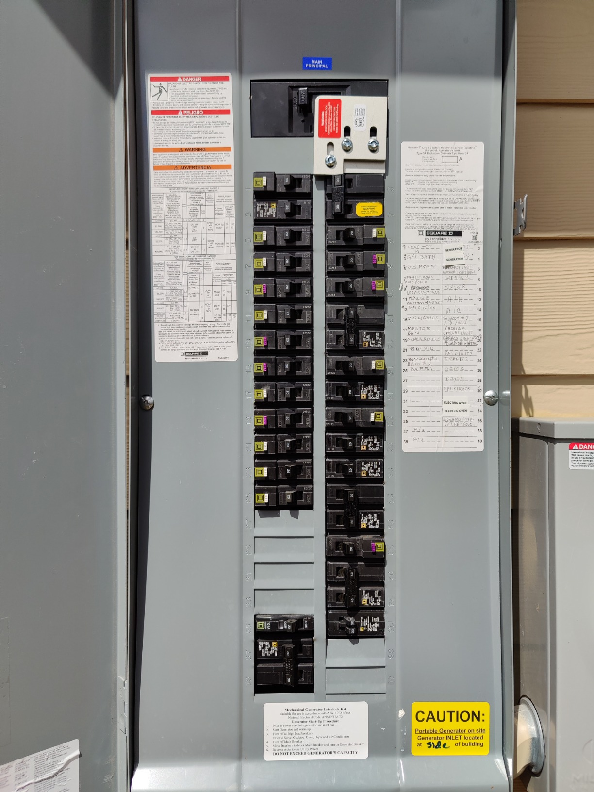 GenInterlock Generator Interlock Kit SD-200A for Square D QO & Homeline Indoor or Outdoor 150 or 200 Amp Panels customer photo 2