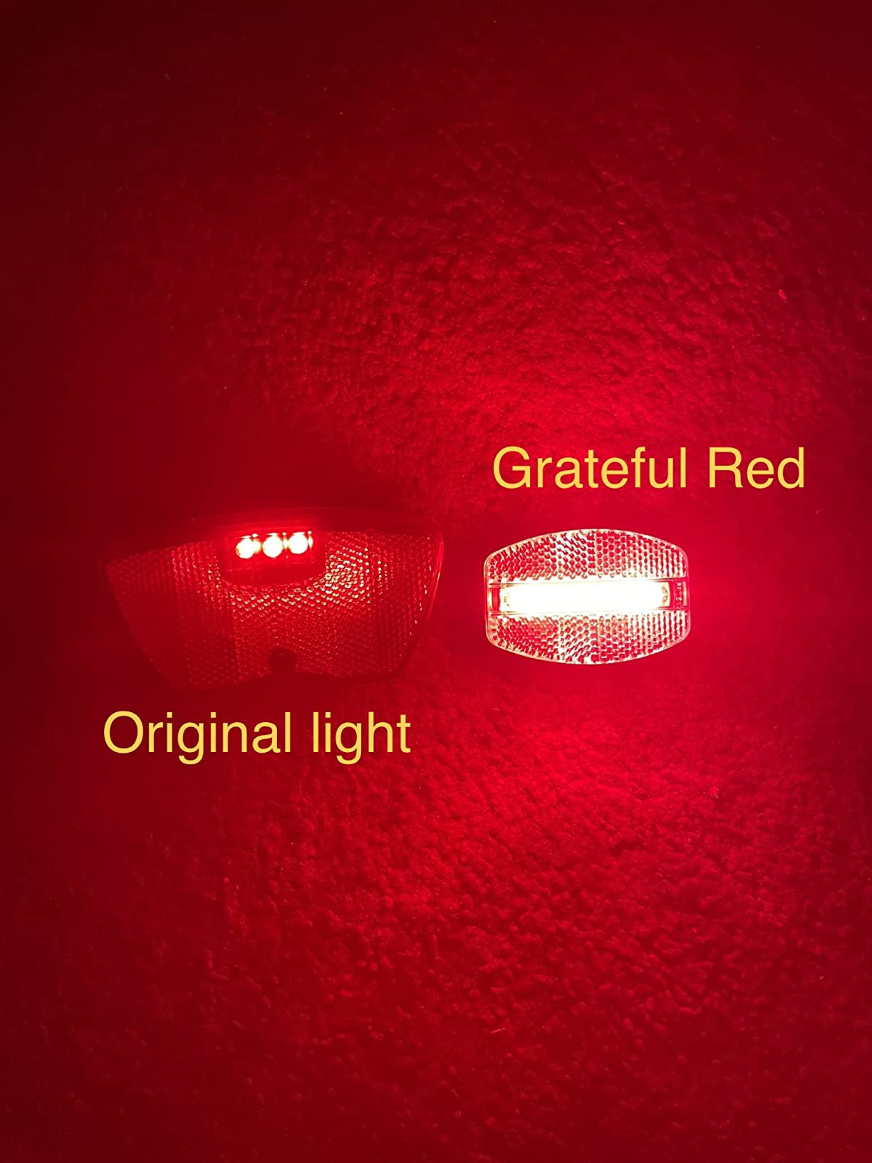Planet Bike Grateful Red bike tail light customer photo 1