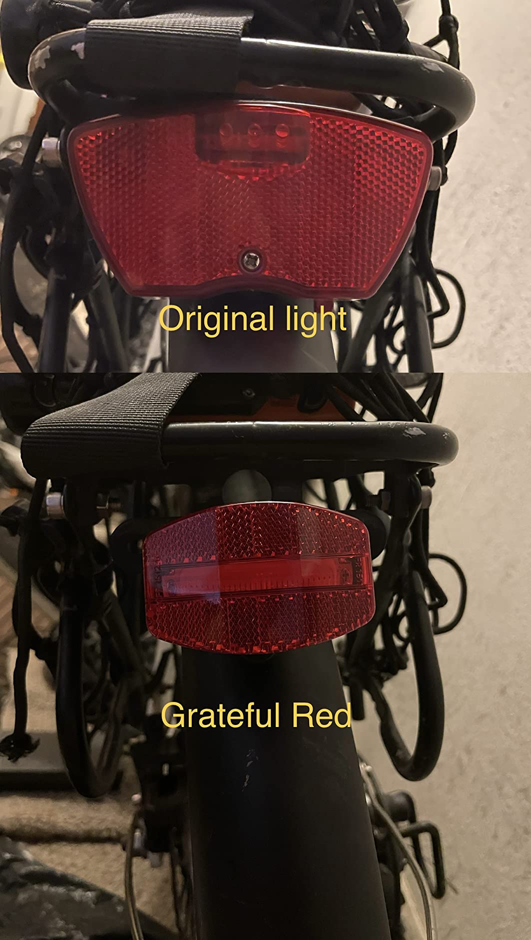 Planet Bike Grateful Red bike tail light customer photo 2