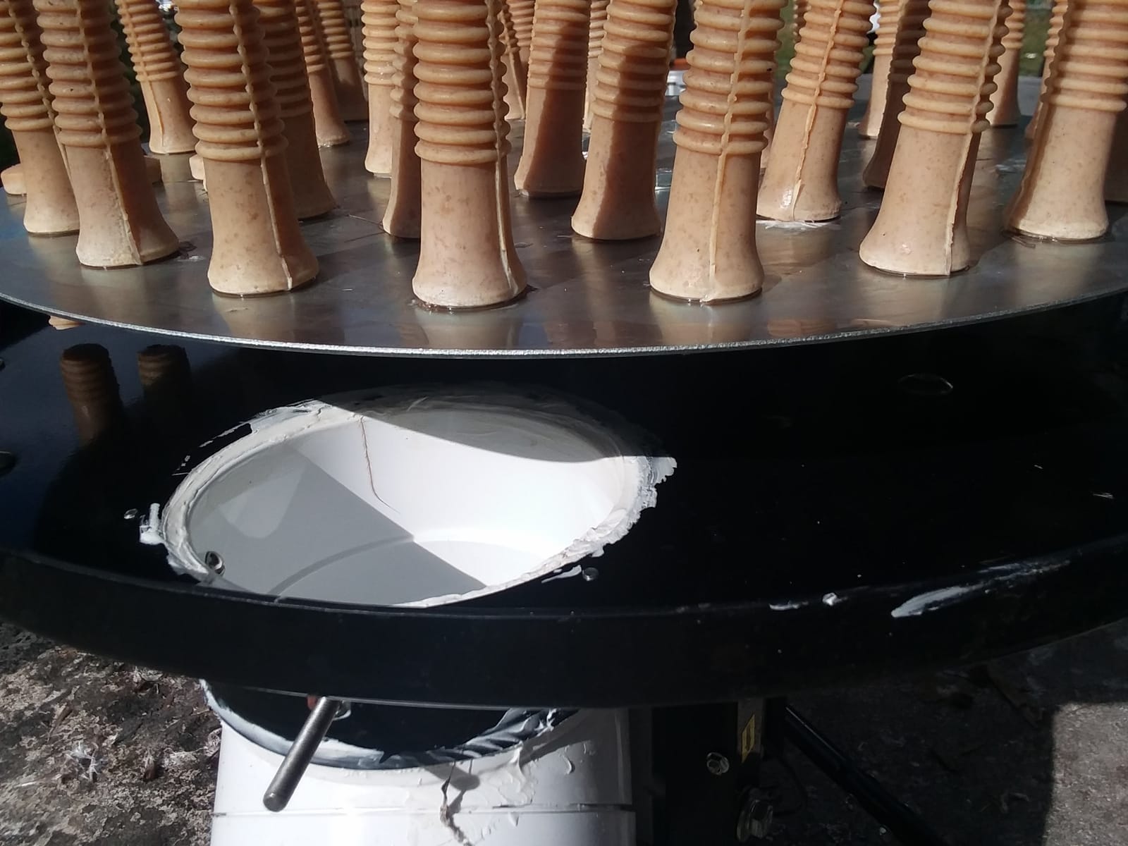 Yardbird 21833 Chicken Plucker, Stainless Steel, 1.5 HP Motor, 20-inch Drum, 110 Natural Soft Fingers, Integrated Irrigation Ring, Transport Wheels, Simple Debris Collection customer photo 2
