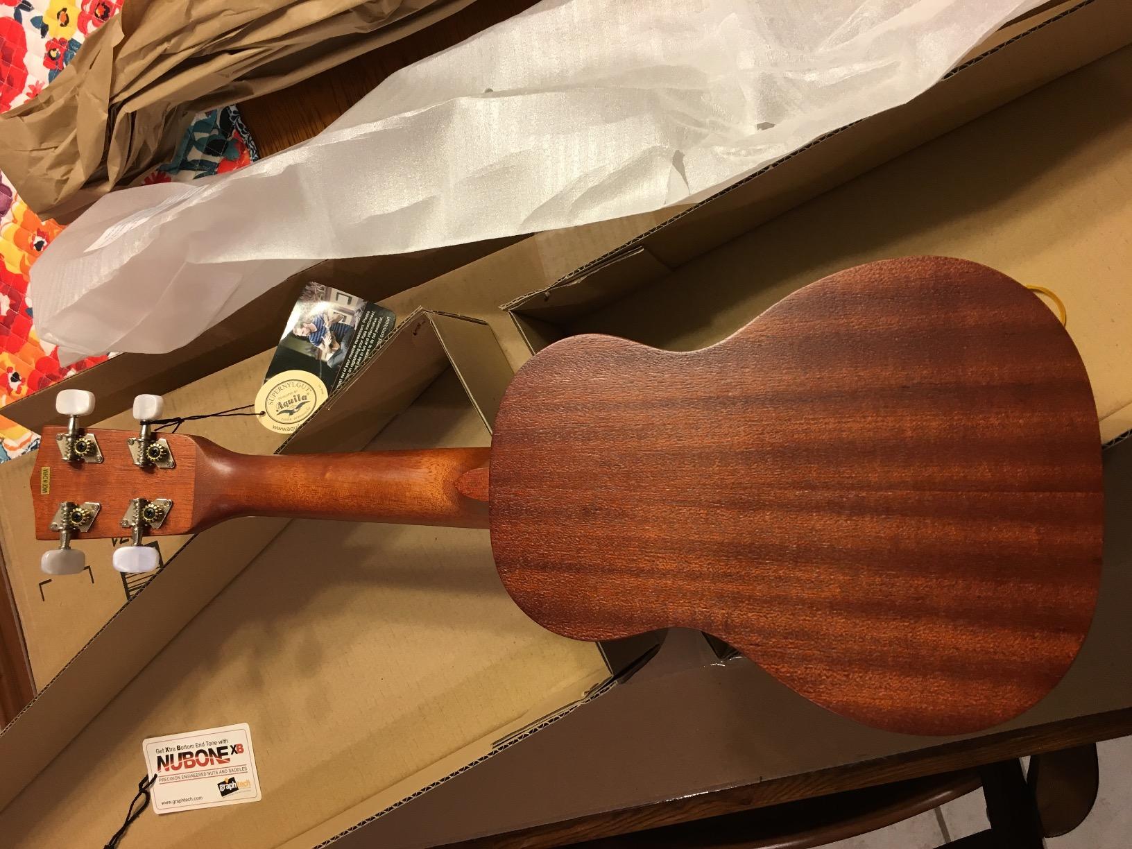 Kala KA-15S-S Satin Spruce Soprano Ukulele | 4 Aquila Super Nylgut Strings, for All Ages and Skill Levels, 21 Inch, 21 Inches, Soprano Ukulele customer photo 1