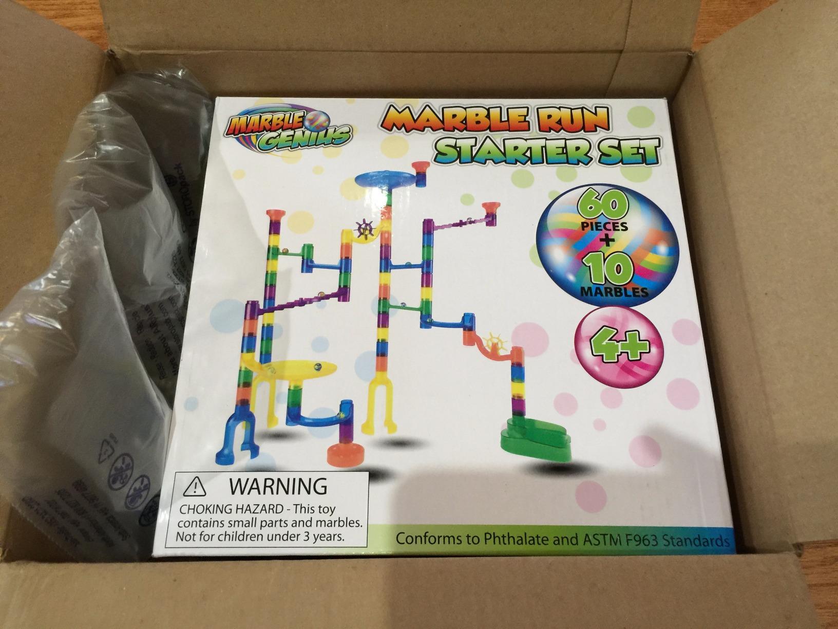 Marble Genius Marble Run Extreme Set, 300 Translucent Pieces, STEM Toy customer photo 1
