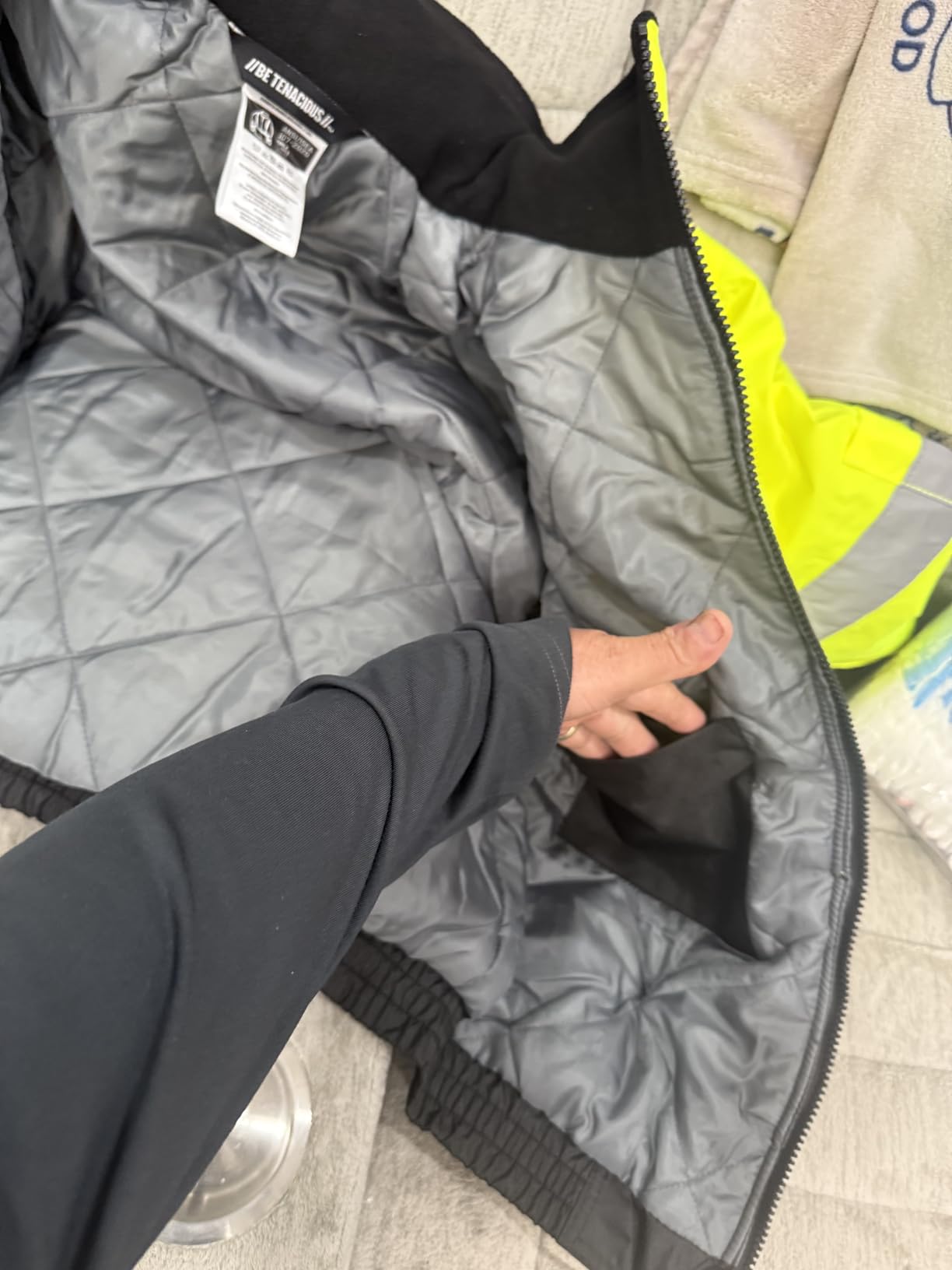 Ergodyne Hi Vis Bomber Safety Jacket customer photo 1