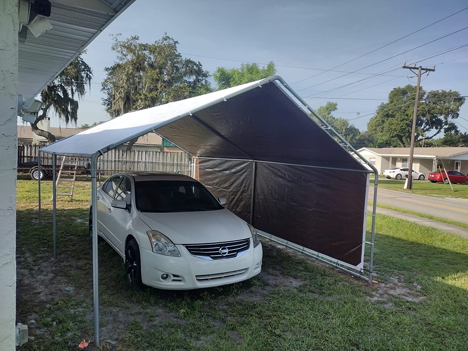 Watershed Innovations HydraTarp 20 Ft. X 30 Ft. Super Heavy Duty Waterproof Tarp - 16mil Thick - White/Brown Reversible Tarp customer photo 2