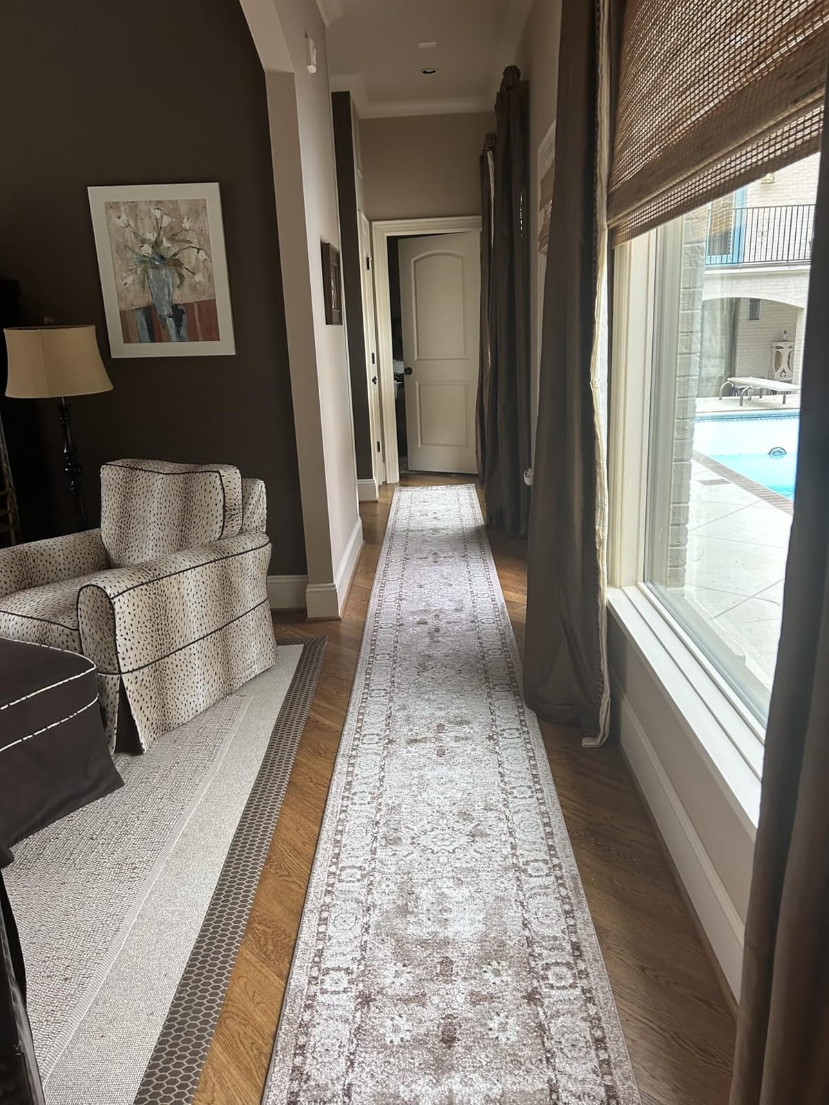 SAFAVIEH Area Rug 9x12 - Vintage Hamadan Collection - Large - Taupe, Traditional Persian Design, Non-Shedding & Easy to Clean, Ideal for Living Room, Bedroom, Dining Space (VTH214T) customer photo 1