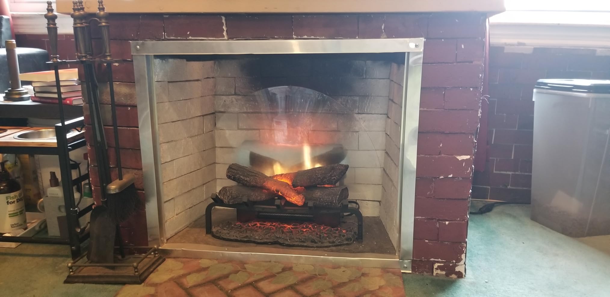 Dimplex Revillusion Electric Fireplace Log Insert - 20 Inch Faux Wooden Logs, Plug in Electric Heater; Remote Control Included - Supplemental Zone Heat | Model #RLG20 customer photo 2