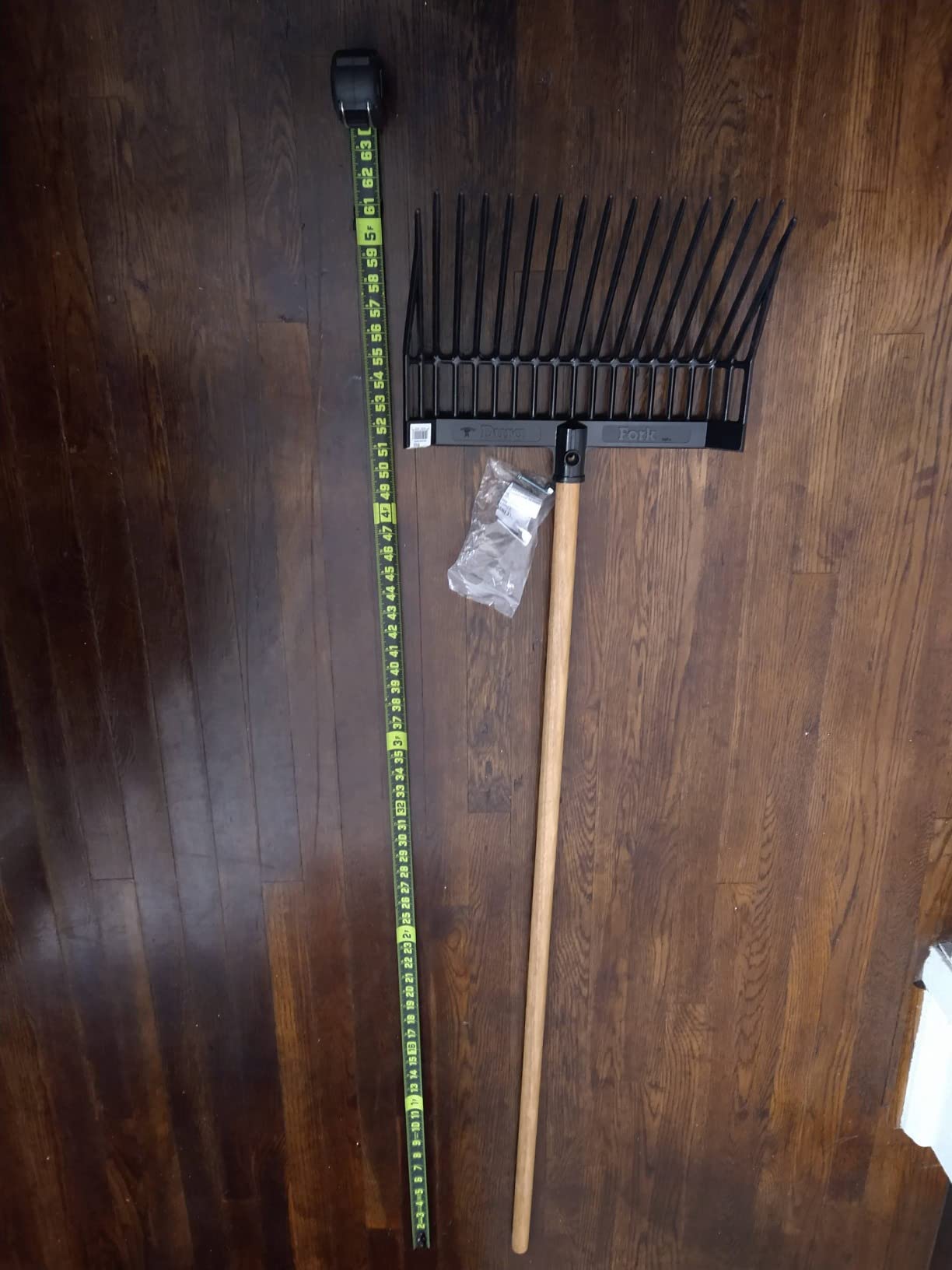 Little Giant DuraFork Bedding Fork Stables Farm Ranch Manure Barns 3 Count Horse | Plastic Gardening & Agricultural Forks for Farming Mulch, Manure, and Soil customer photo 2