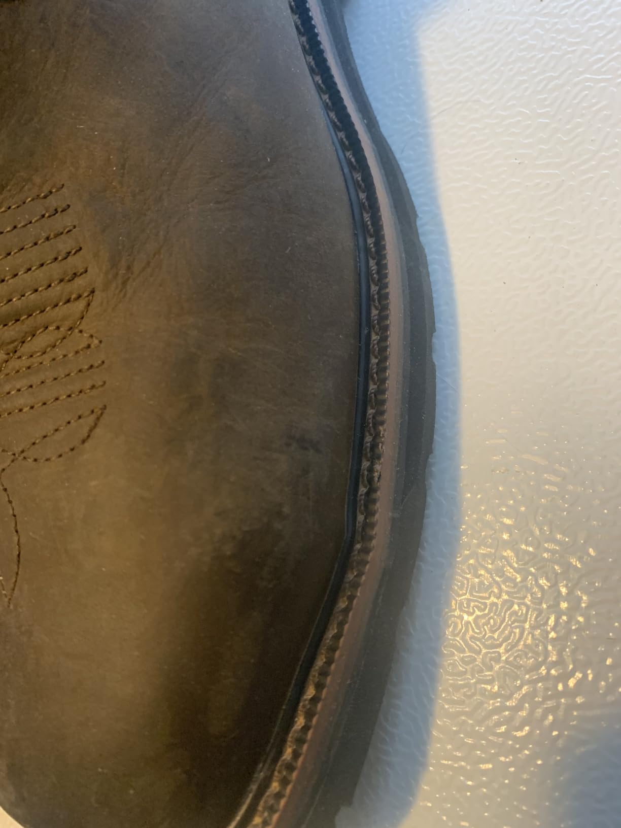 WOLVERINE Men's Rancher Waterproof Steeltoe Square Toe 10in Wellington Work Boot customer photo 1