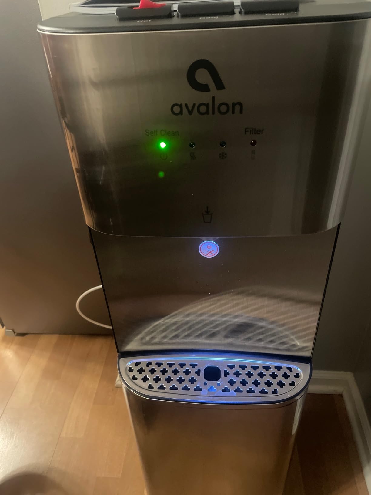 Avalon Self Cleaning Bottleless Water Cooler Water Dispenser - 3 Temperature Settings - Hot, Cold & Room Water, Durable Stainless Steel Cabinet, NSF Certified Filter- UL Listed customer photo 1