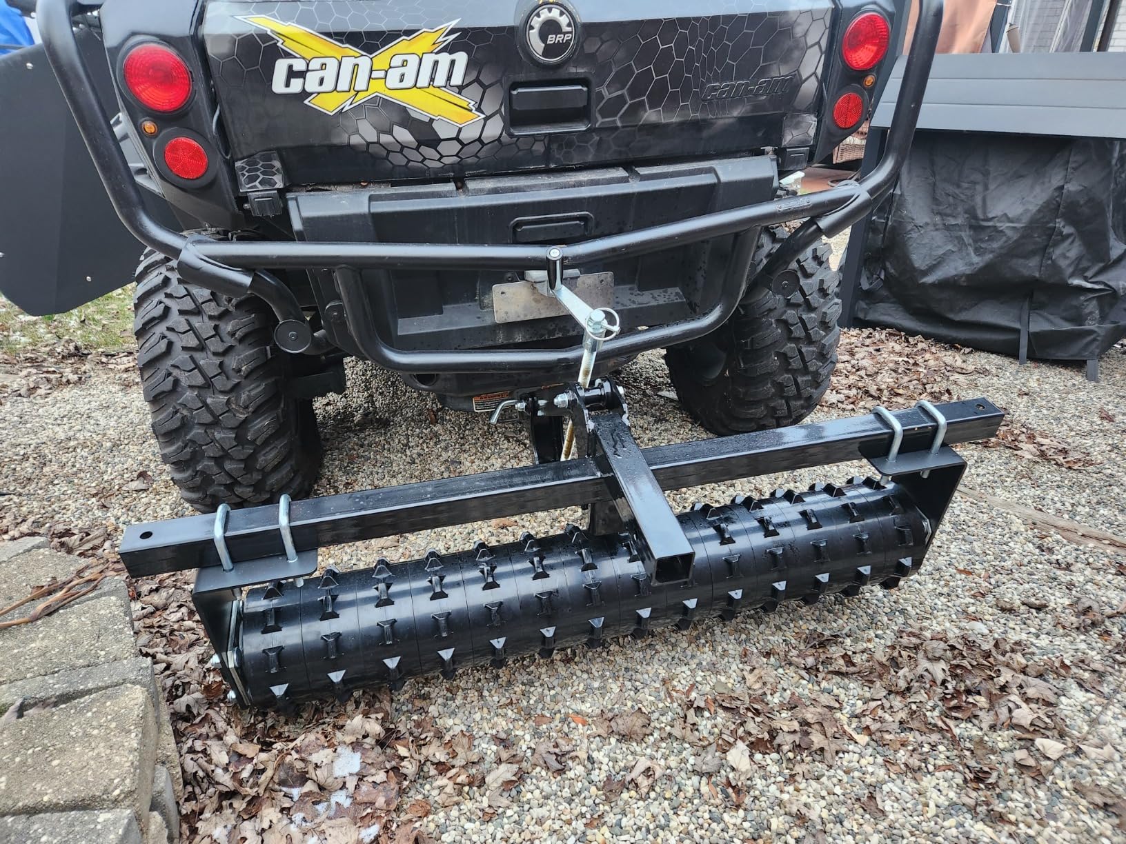 Black Boar ATV/UTV Cultipacker Implement, Breaks Up Clods, Packs Down Loose Soil and Forces Seed Bed (66009) customer photo 2