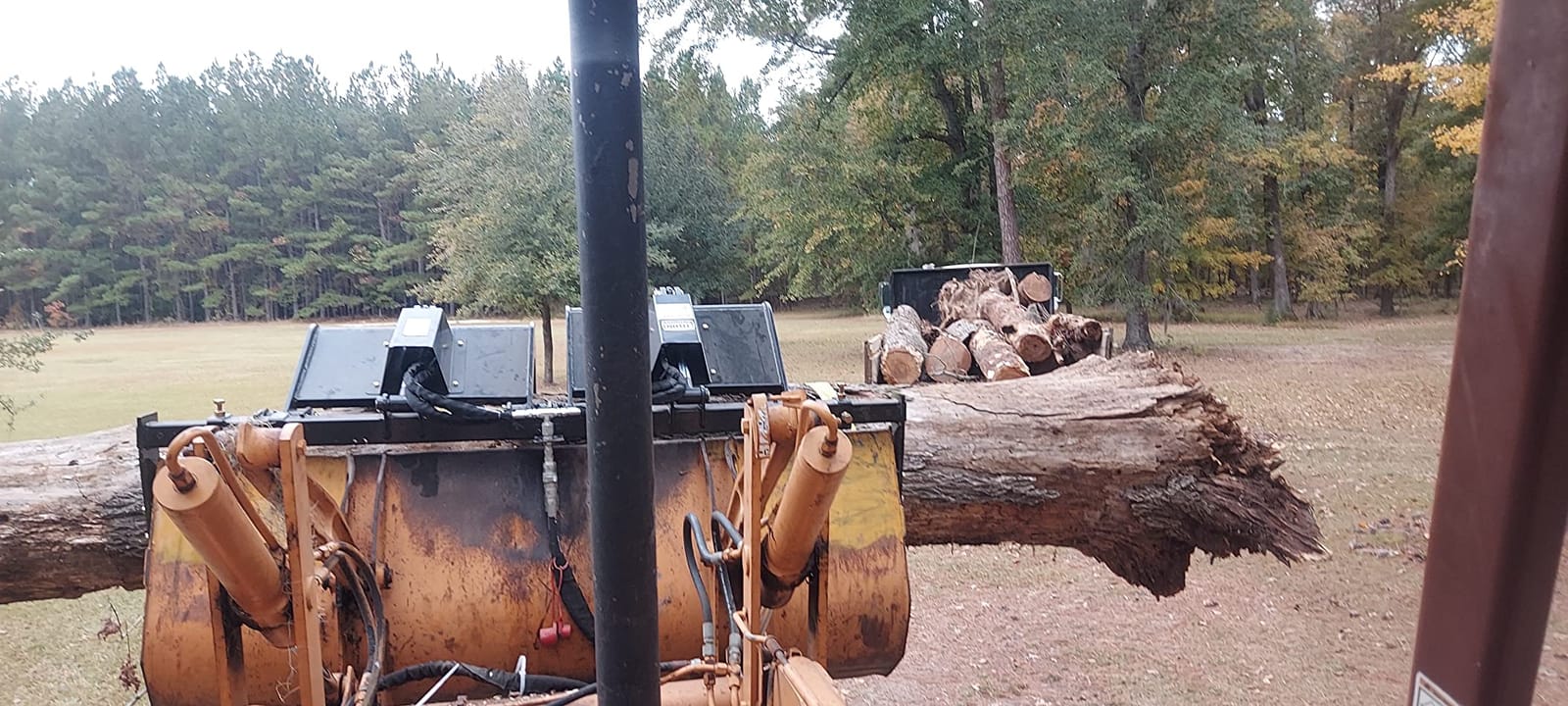 Titan Attachments Bolt-on Bucket Grapple Attachment customer photo 1