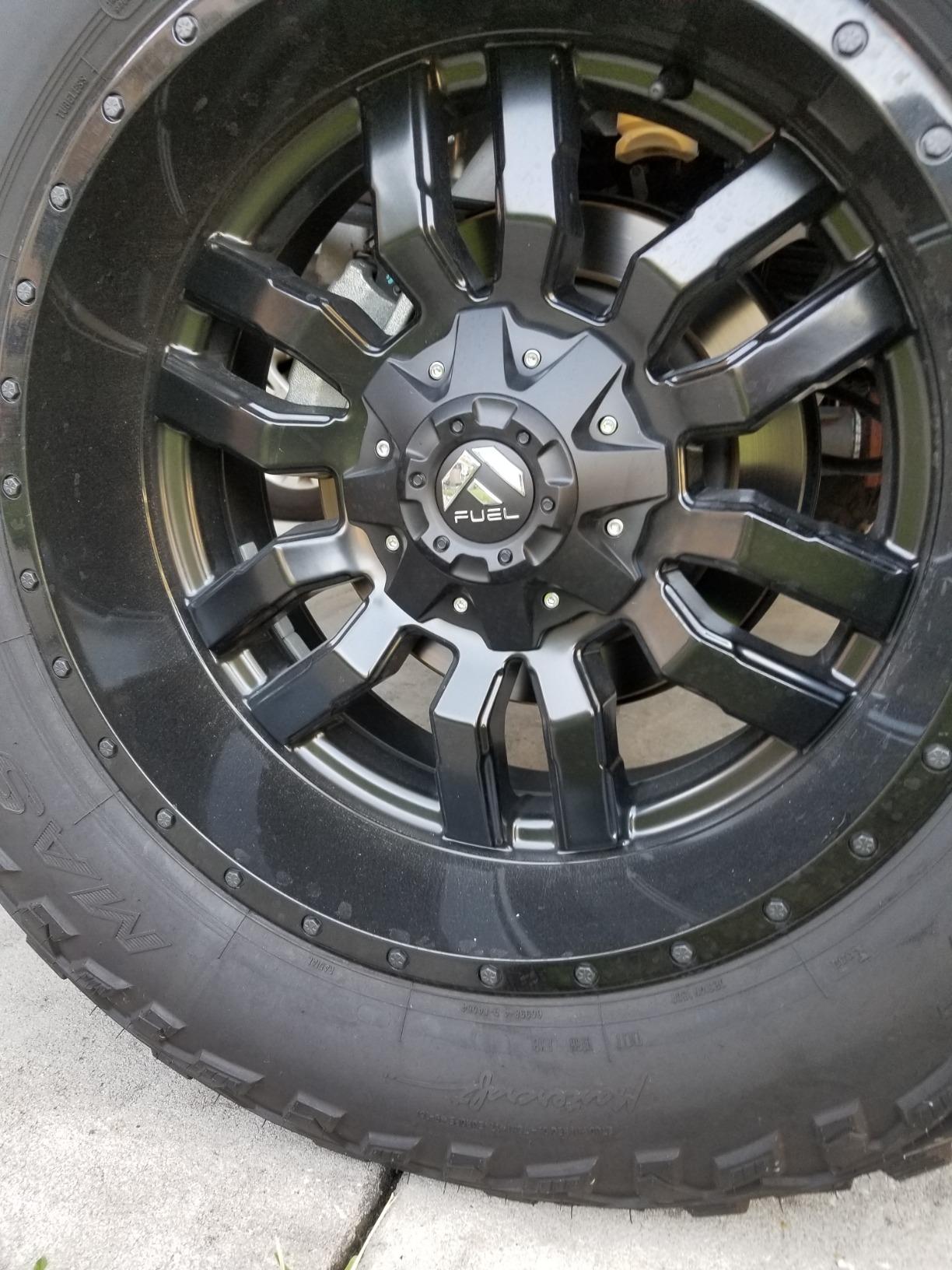 Fuel Matte Black Custom Wheel Center Cap ONE (1) M-447, 1001-58 customer photo 1