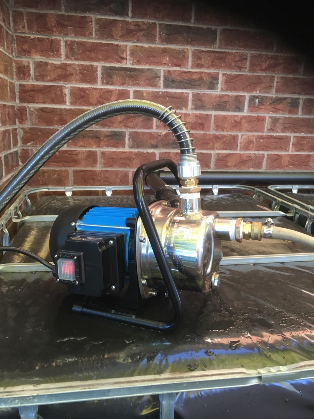 FLUENTPOWER 1HP Portable Garden Transfer Pump, 900GPH Electric Sprinkler Booster Pump, Shallow Well Jet Pump for Home Lawn Irrigation and Water Draining customer photo 1