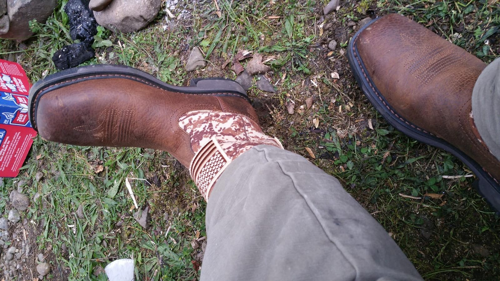 Ariat Men's WorkHog Patriot Steel Toe Work Boot customer photo 2