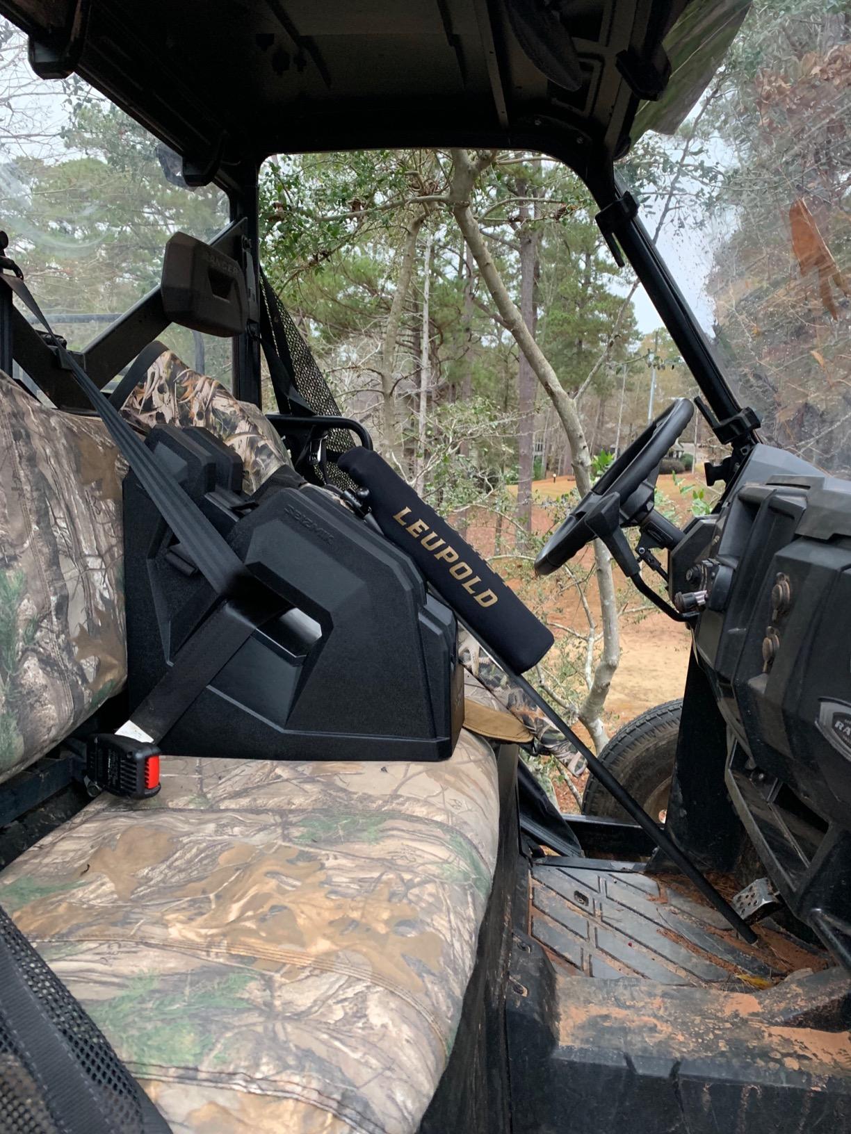 Seizmik ICOS UTV Gun Holder | Universal In Cab On Seat Gun Mount | Holds Two Firearms customer photo 1