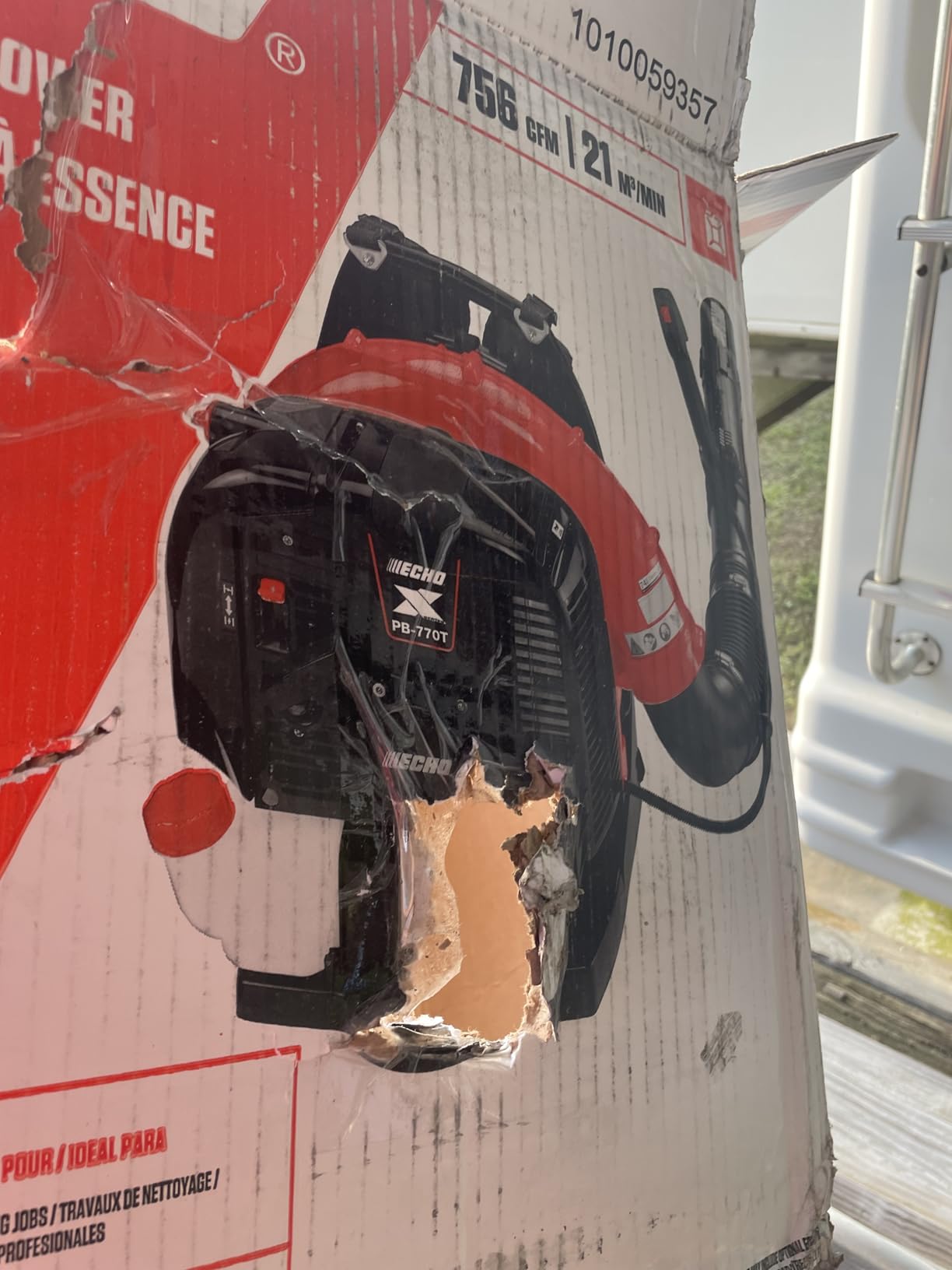 Echo PB-770T Backpack Blower - Commercial Grade 63.3cc Gas, 756 CFM, 234 MPH customer photo 2