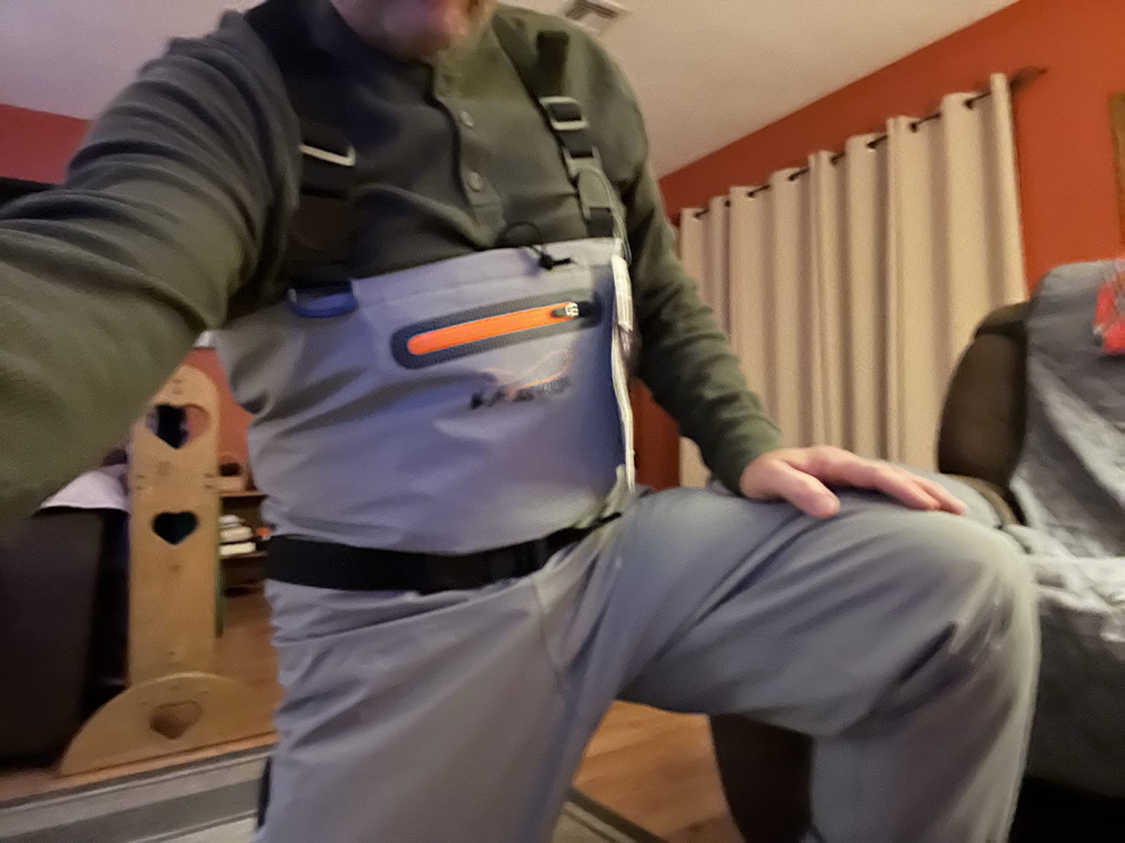 FROGG TOGGS Canyon II Breathable Waterproof Stockingfoot Fishing Chest Wader for Fishing customer photo 1