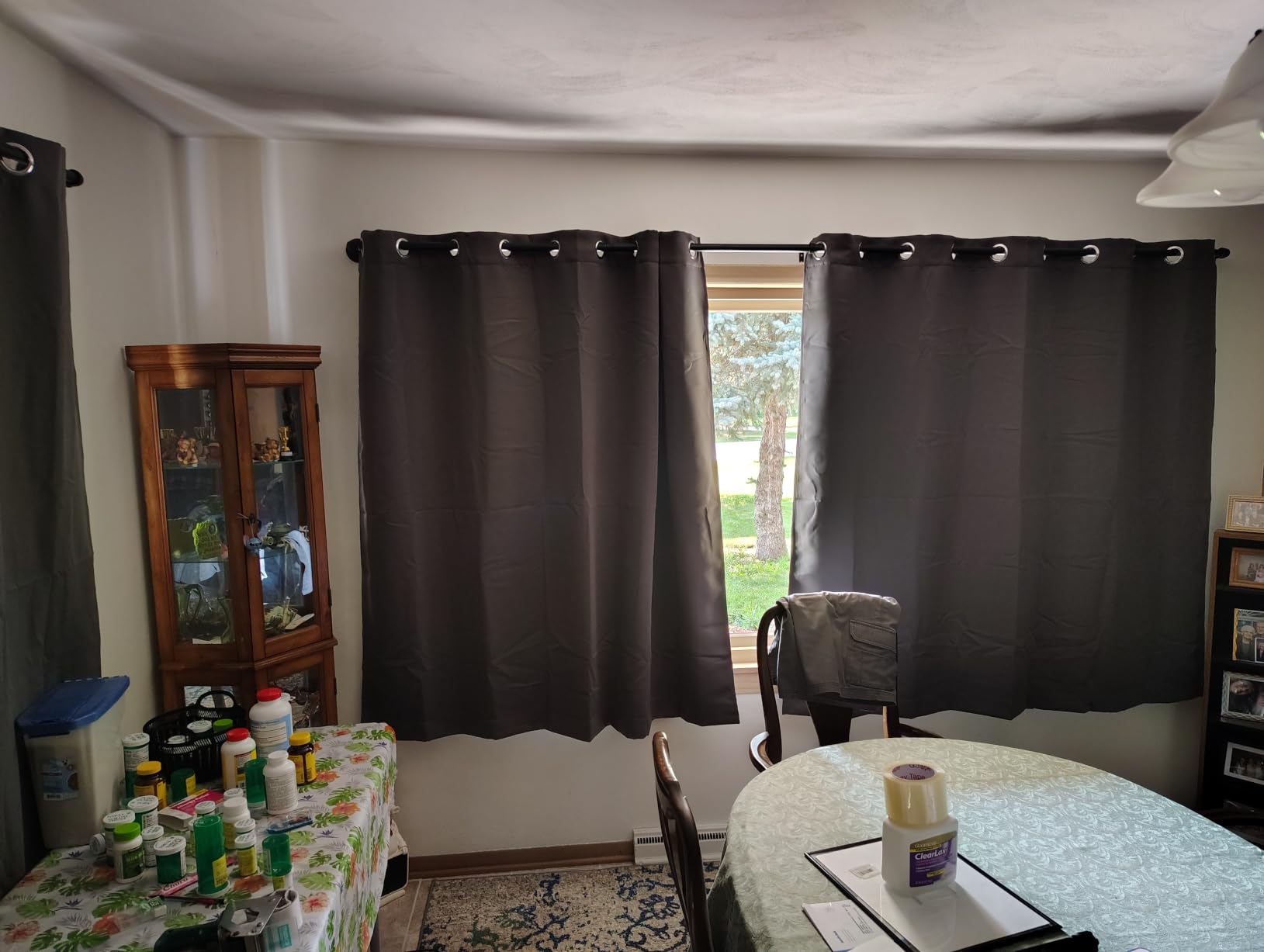 NICETOWN White 100% Blackout Curtains 84 inch Long for Bedroom 2 Pieces | Thermal Insulated, Noise Reducing, Heat Blocking, Cold & Full Light Blocking Grommet Window Drapes for Living Room & Nursery customer photo 2