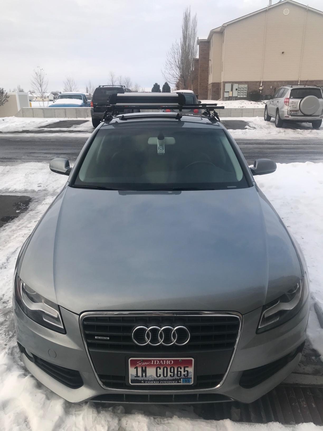 BRIGHTLINES Improved Universal Roof Ski Racks, Snowboard Racks, Ski Carriers 2pcs Mount on car top Cross Bars (Up to 6 Skis or 4 Snowboards) customer photo 2