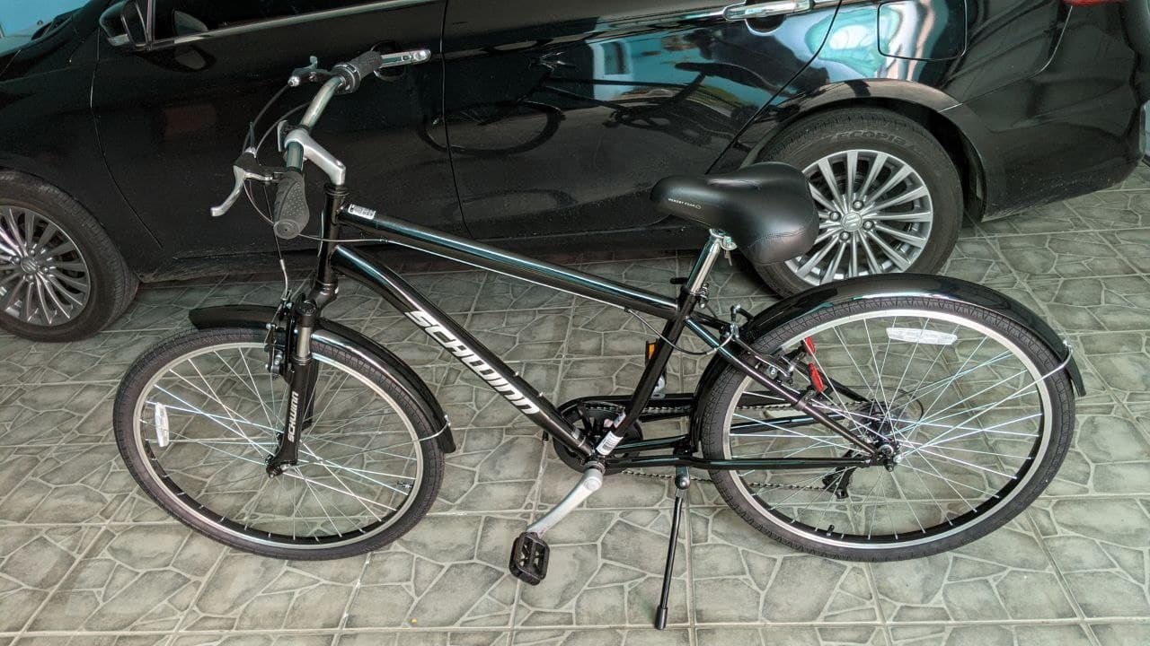 Schwinn Suburban Adult Comfort Bike, Men and Women, 26-Inch Wheels, 7 Speed Drivetrain, 16 or 17-Inch Aluminum Frame, Alloy Linear Hand Brakes customer photo 2
