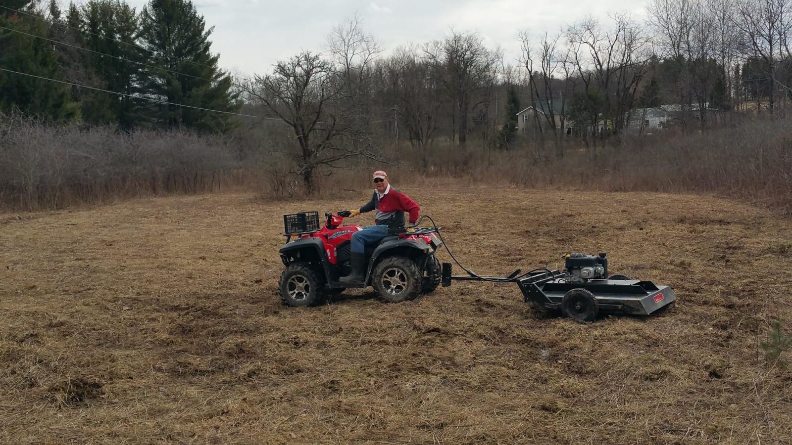 Swisher RC11544CL - 11.5 HP 44 in. Tow Behind Rough Cut Mower customer photo 1