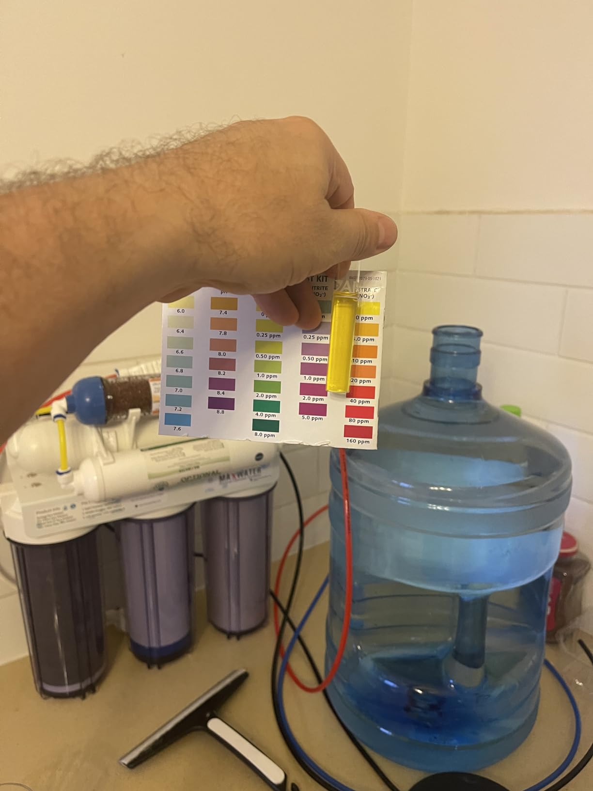 Max Water 6 Stage 100 GPD (Gallon Per Day) RODI (Reverse Osmosis Deionization) Water Filtration System for Aquarium customer photo 1