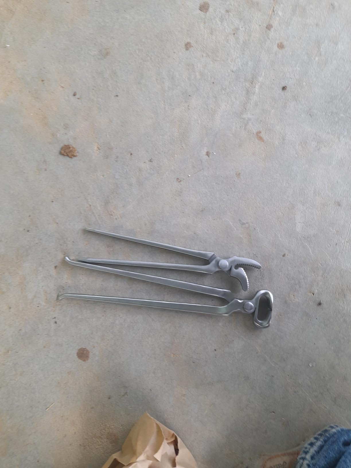 3 PCS Farrier Horse Hoof Care Kit - Professional Hoof Nippers, Clincher & Hammer customer photo 1