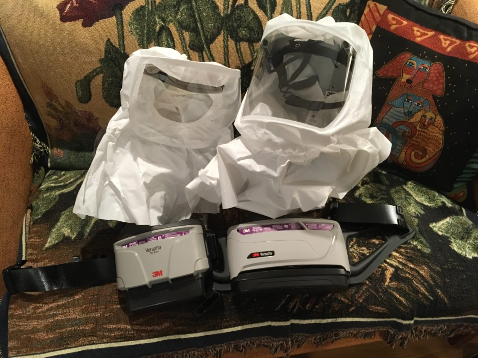 3M PAPR Respirator, Versaflo Powered Air Purifying Respirator Kit, TR-300N+ ECK, Healthcare, Hood Assembly, Easy to Clean and Maintain, All-in-One Respiratory Protection for Particulates, NIOSH Approved customer photo 1