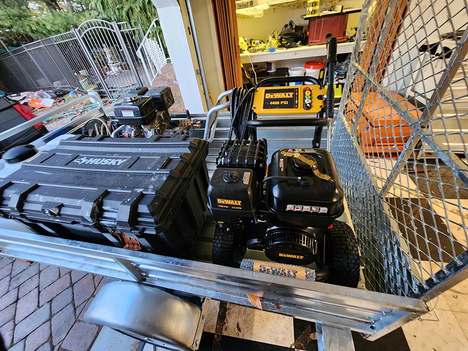 DK2 4.5 x 7.5 Galv Trailer (Drive-Up Gate Included), Load Capacity 1639 lb, Model# MMT5X7G-DUG customer photo 2