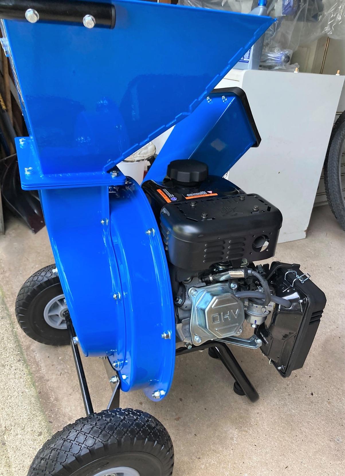 Landworks 3-in-1 Gas Wood Chipper Shredder, 7 HP, 3