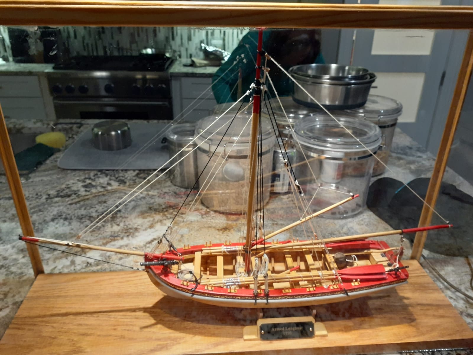 Model Shipways MS1460 18th Century Armed Longboat 1:24 Scale - Laser Cut Wood, Metal & Photo-Etched Brass Kit customer photo 1