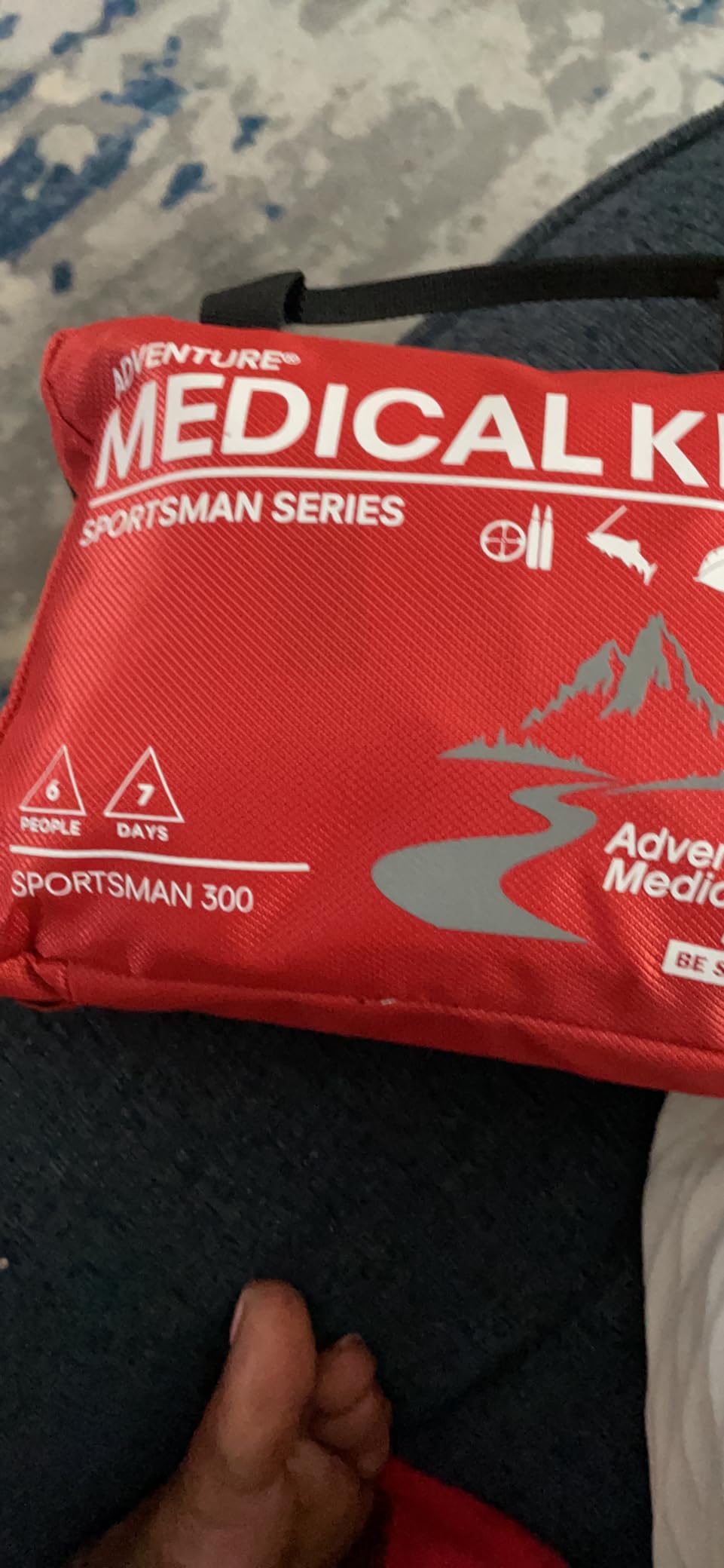 Adventure Medical Kits Sportsman Series Medical Kit - 400 - First Aid Kit for Camping, Hiking, Hunting & More - For 10 People for 14 Days - Includes Bandages, Medicine, Guide Book & More | Includes a Detachable Field Trauma Kit & Hospital-Quality Bandages, Medications & a Wilderness First Aid Guide customer photo 1