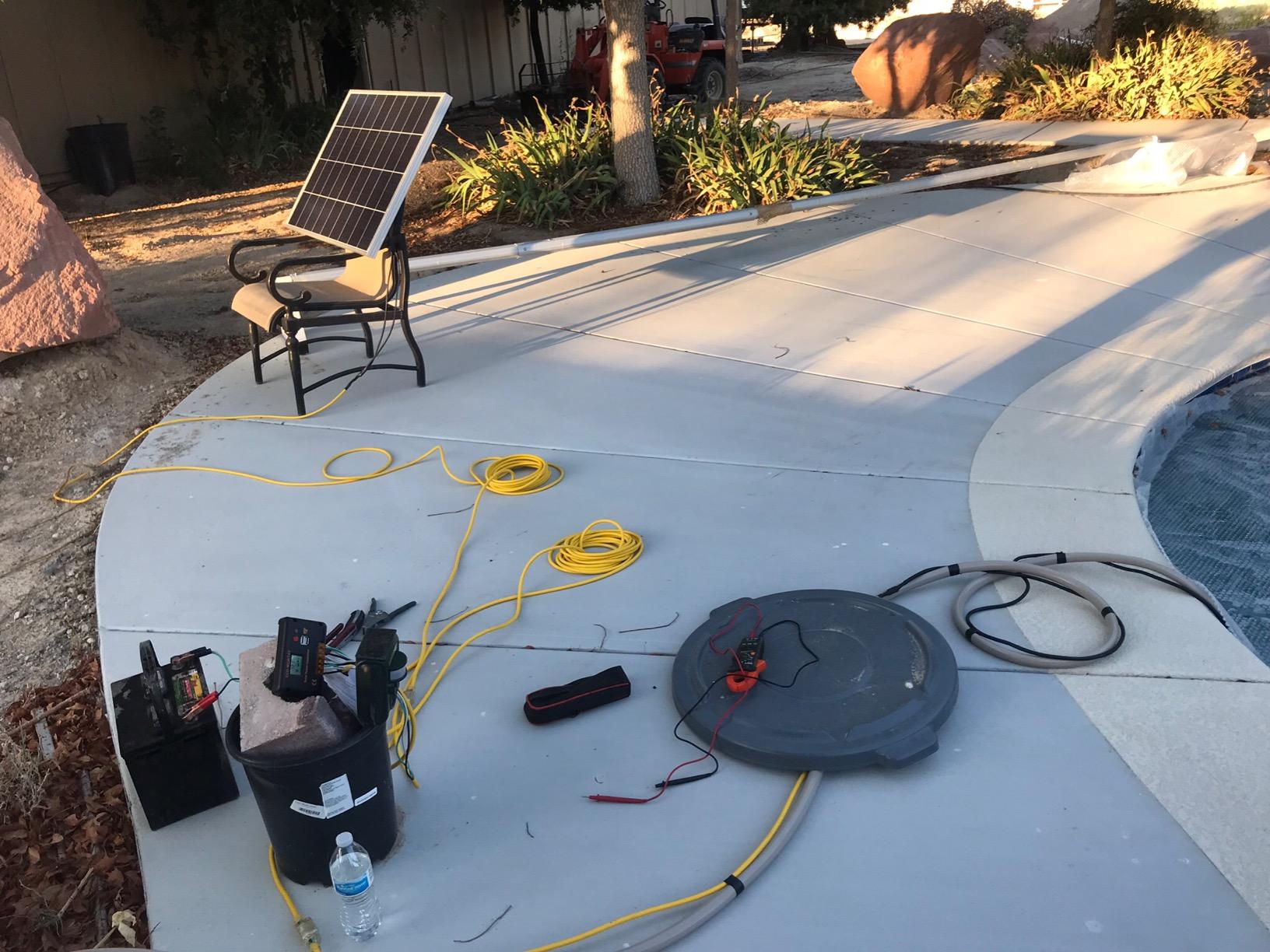 ECO-WORTHY Solar Well Pump Kit - 100W Solar Panel with 12V Deep Well Water Pump for Off-grid Living or Irrigation, Farm & Ranch-DELIVERY IN 2 PARCELS One customer photo 1