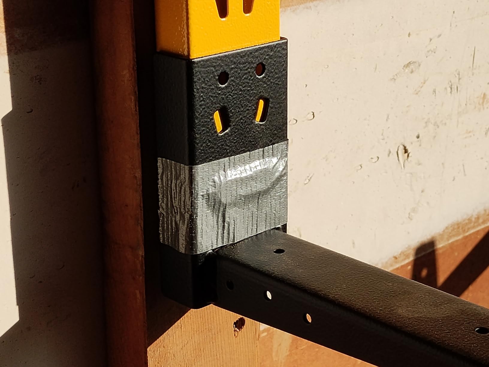 DEWALT 3-Piece Wall Mount Cantilever Wood and Lumber Storage Rack for Workshop Shelving, Multi-Depth Storage, Supports a Total of 273 lbs. customer photo 1