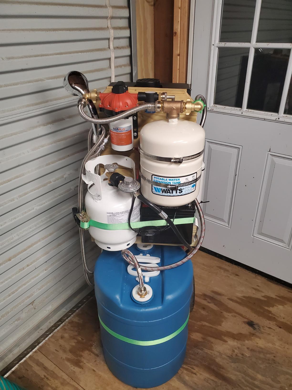 Legacy Food Storage Emergency Water Storage Container, 15 Gallon Long-Term Water Tank, BPA-Free Food Grade Plastic customer photo 1