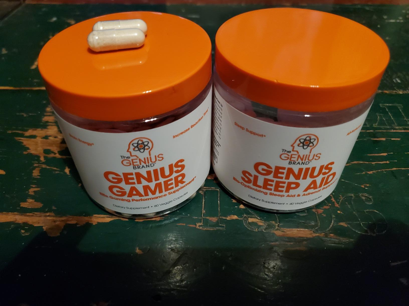 Genius Gamer Nootropic Gaming Focus Supplement, 80 Pills | Elite Nootropic Performance for Focus, Reaction Time and Concentration with Blue Light Support and Lutemax customer photo 2