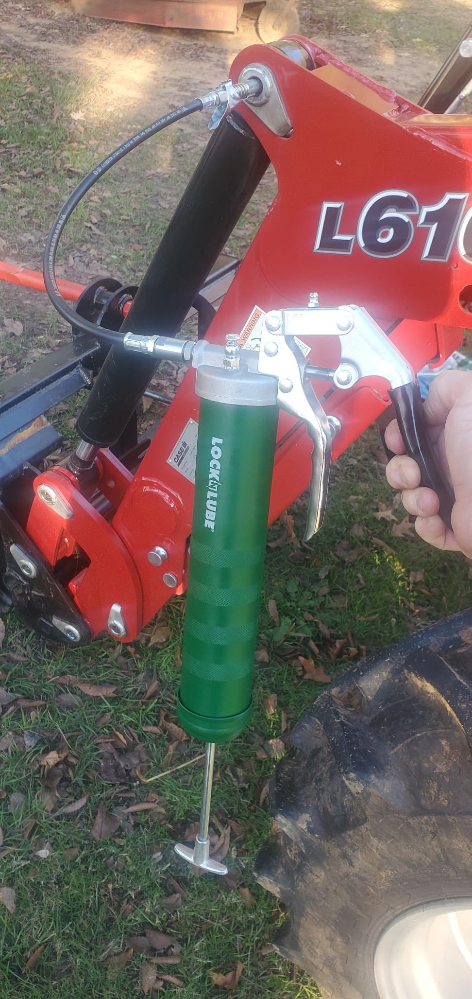 Lock N Lube Pistol Grip Heavy Duty 5000 Psi Grease Gun customer photo 2