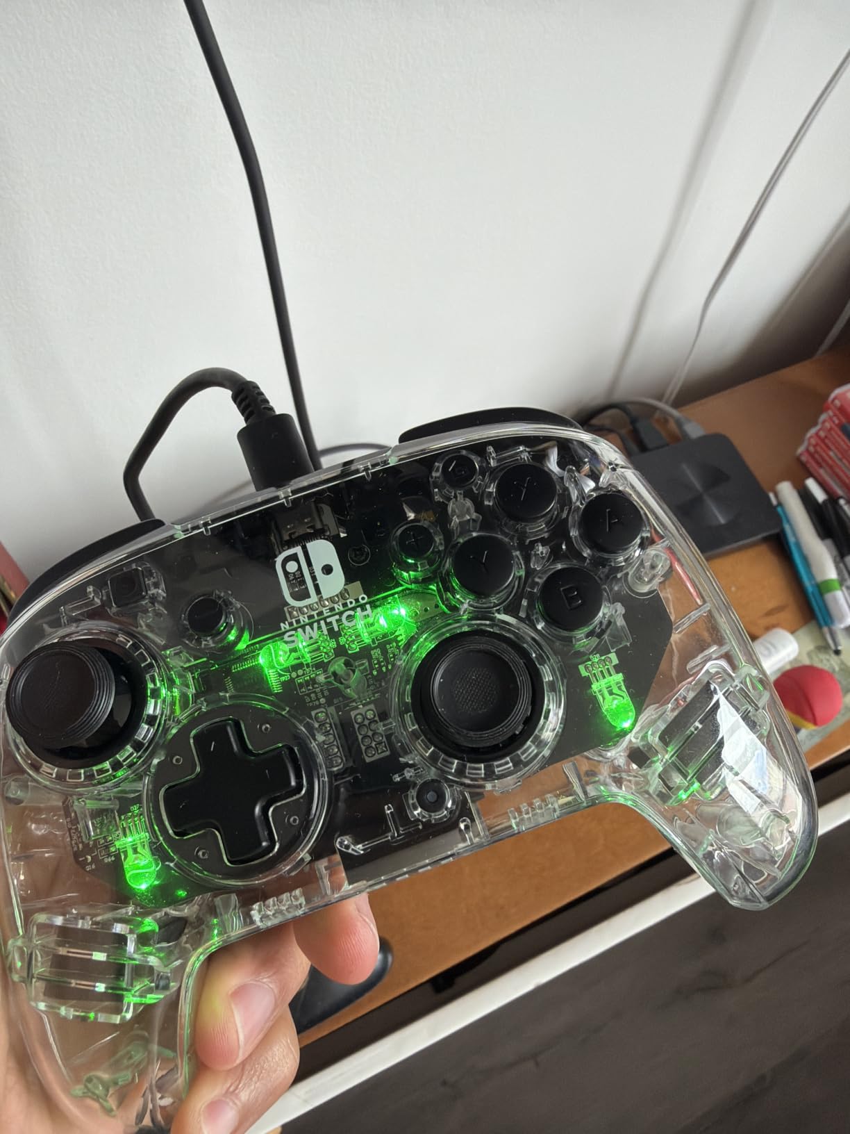 PDP Afterglow Wireless RGB Gaming Controller for Nintendo Switch 2, Lite | Nintendo Switch OLED customer photo 2