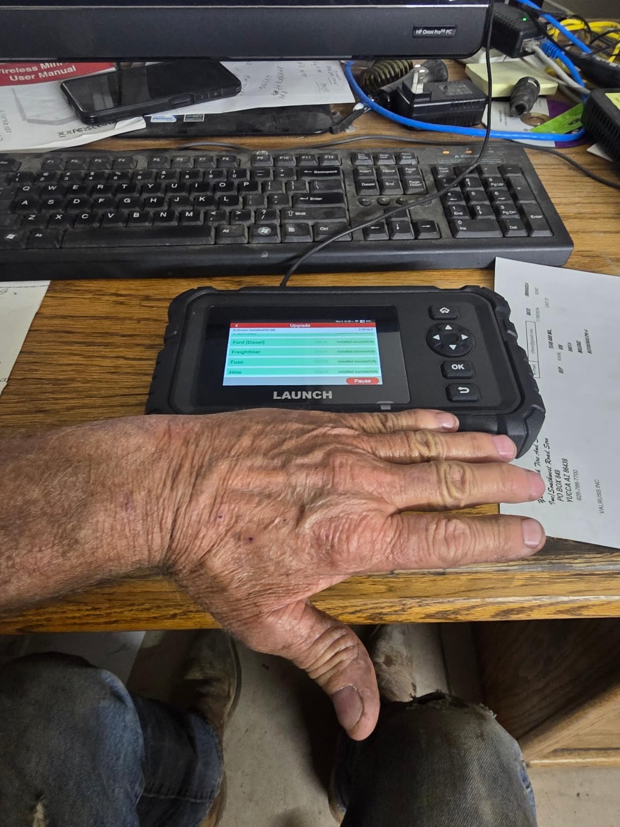 Launch CRP129HD Heavy Duty Truck Scanner with DPF Regen & 7+ Resets | Full-system Diesel Scanner Diagnostic Tool for Cummins, Detroit, Paccar with Remote Support and 2 Years of Free Updates customer photo 1