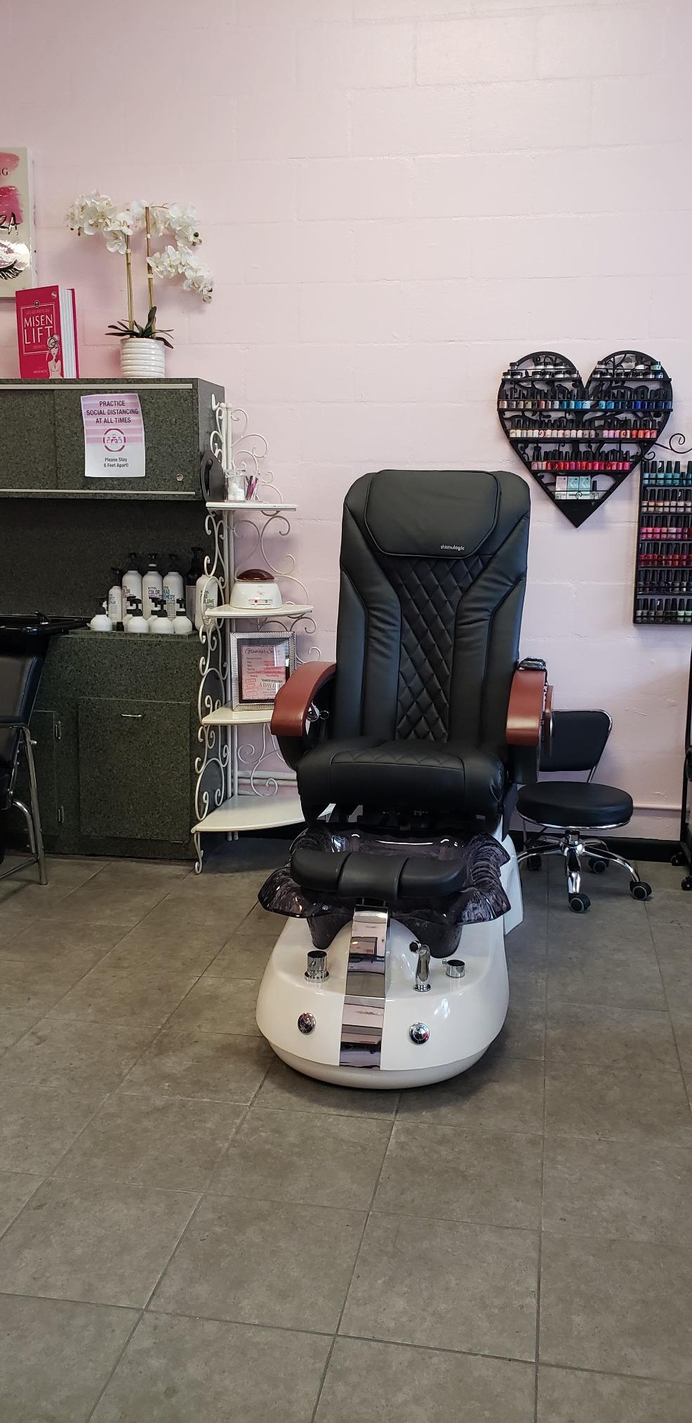 Siena 18 LX Shiatsulogic Pedicure Chair Black/Gold w/Discharge Pump Stylish Pedicure Tub with Pipe-Less Magnetic Jet Pedicure Spa, Black customer photo 1