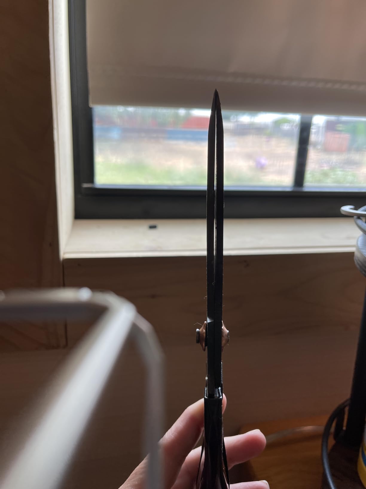 Grass Shear Sheep Shear Alpaca Shear - Coated Wear-Resistant Handle, Manganese Steel Double Blade, Strong Spring Suitable For Cattle And Sheep and Horse Hair Hand-Cut (Red 10.2 inches) customer photo 1