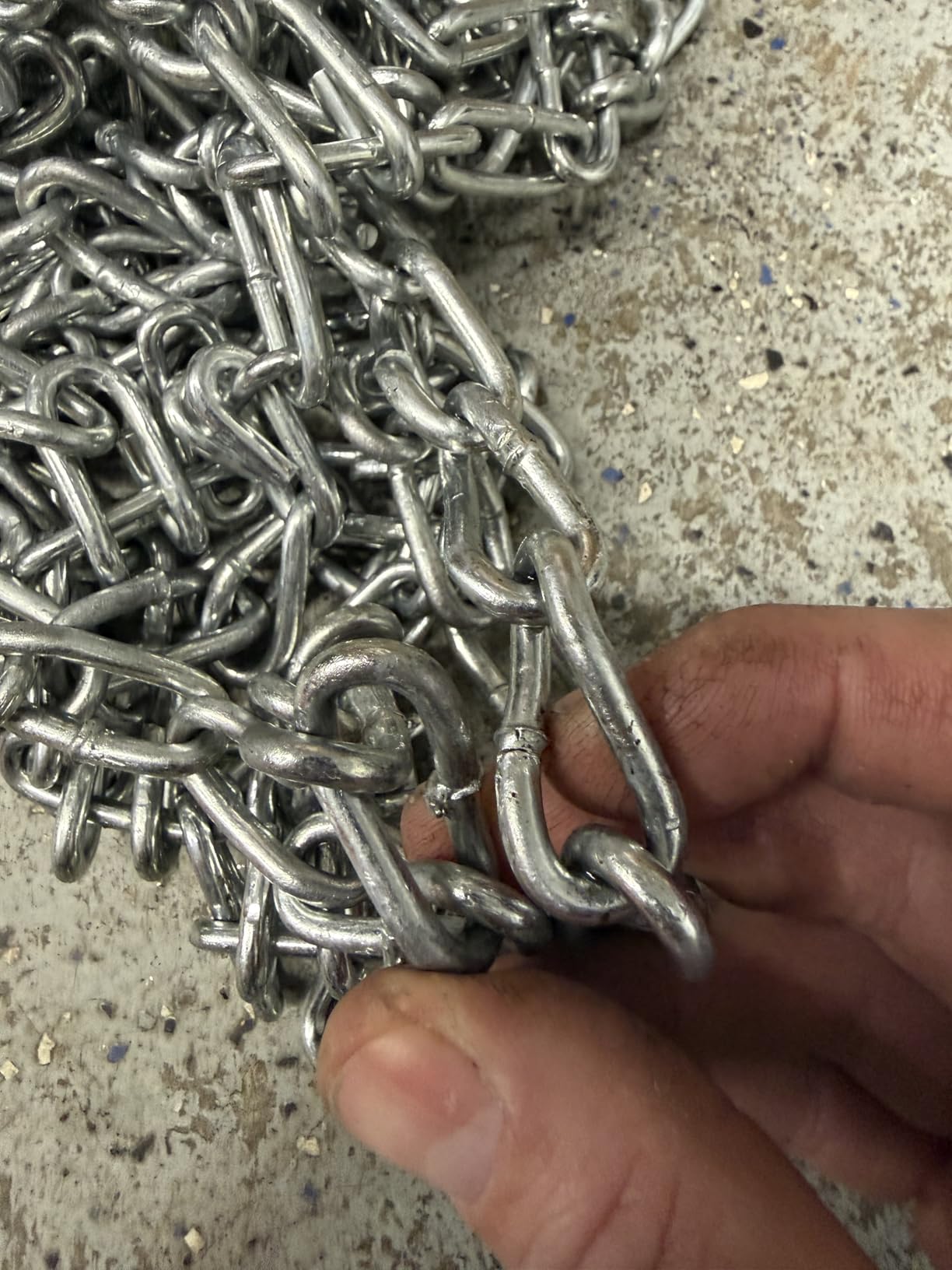 The ROP Shop Pair of 2 Link Tire Chains & Tensioners 23x10.5x12 | For Snow Blowers, Lawn & Garden Tractors, Mowers & Riders, UTV, ATV, 4-Wheelers, Utility Vehicles customer photo 2