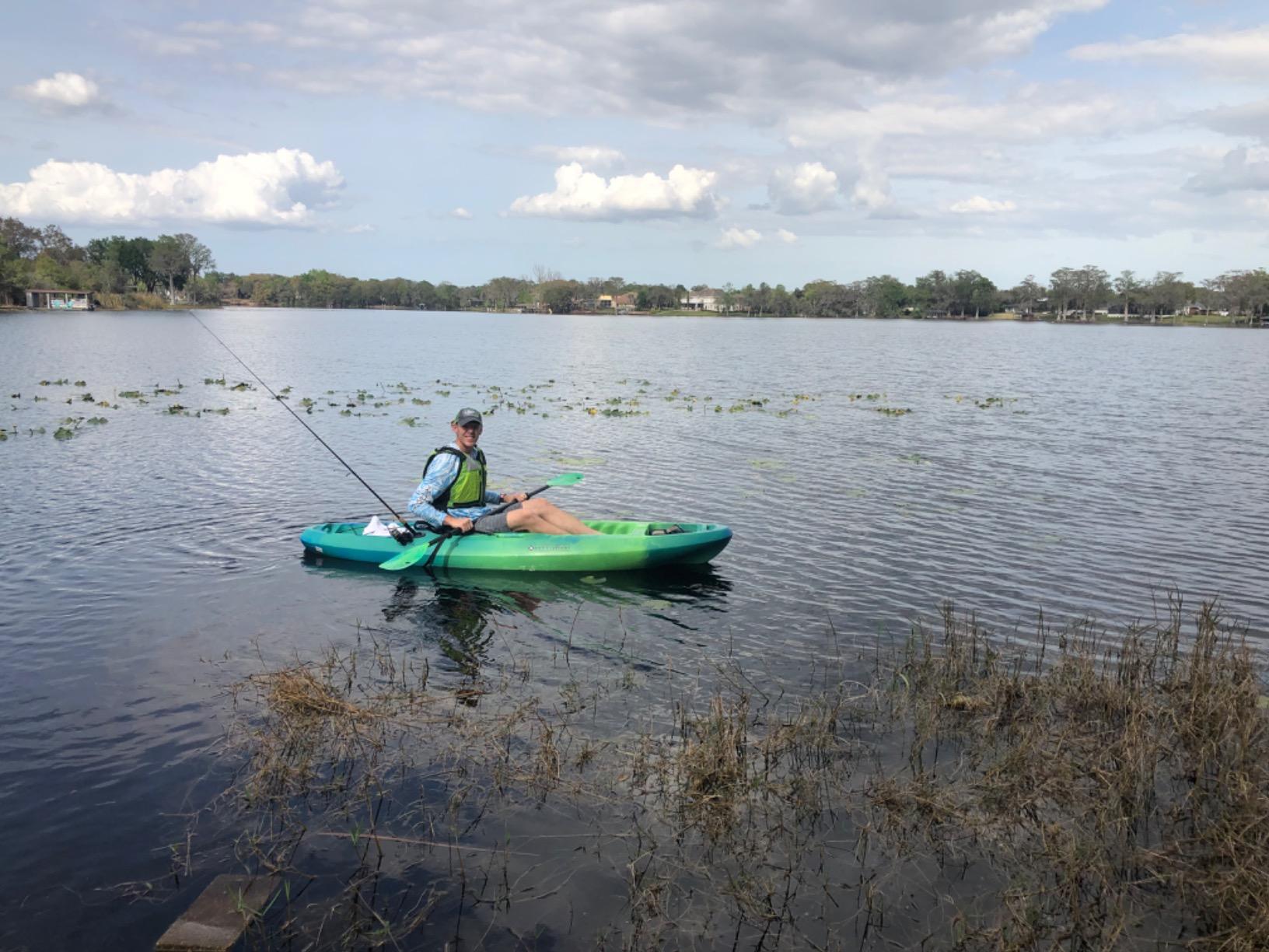 Perception Zip 9.5 | Sit on Top Kayak for All-Around Fun | Stable and Fast | Rear Storage with Tie Downs customer photo 2