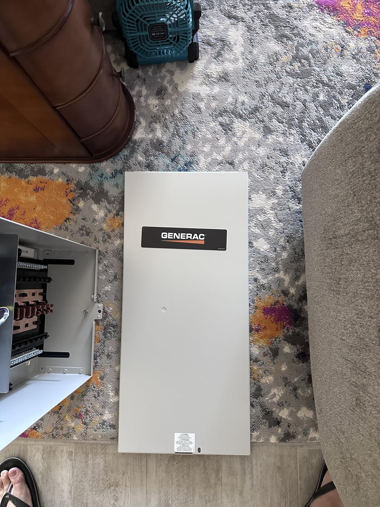 Generac RXG16EZA3 16-Circuit 100 Amp ATS - NEMA 3 CUL: Reliable Transfer Switch with Integrated Load Center for Essential Circuit Backup customer photo 2